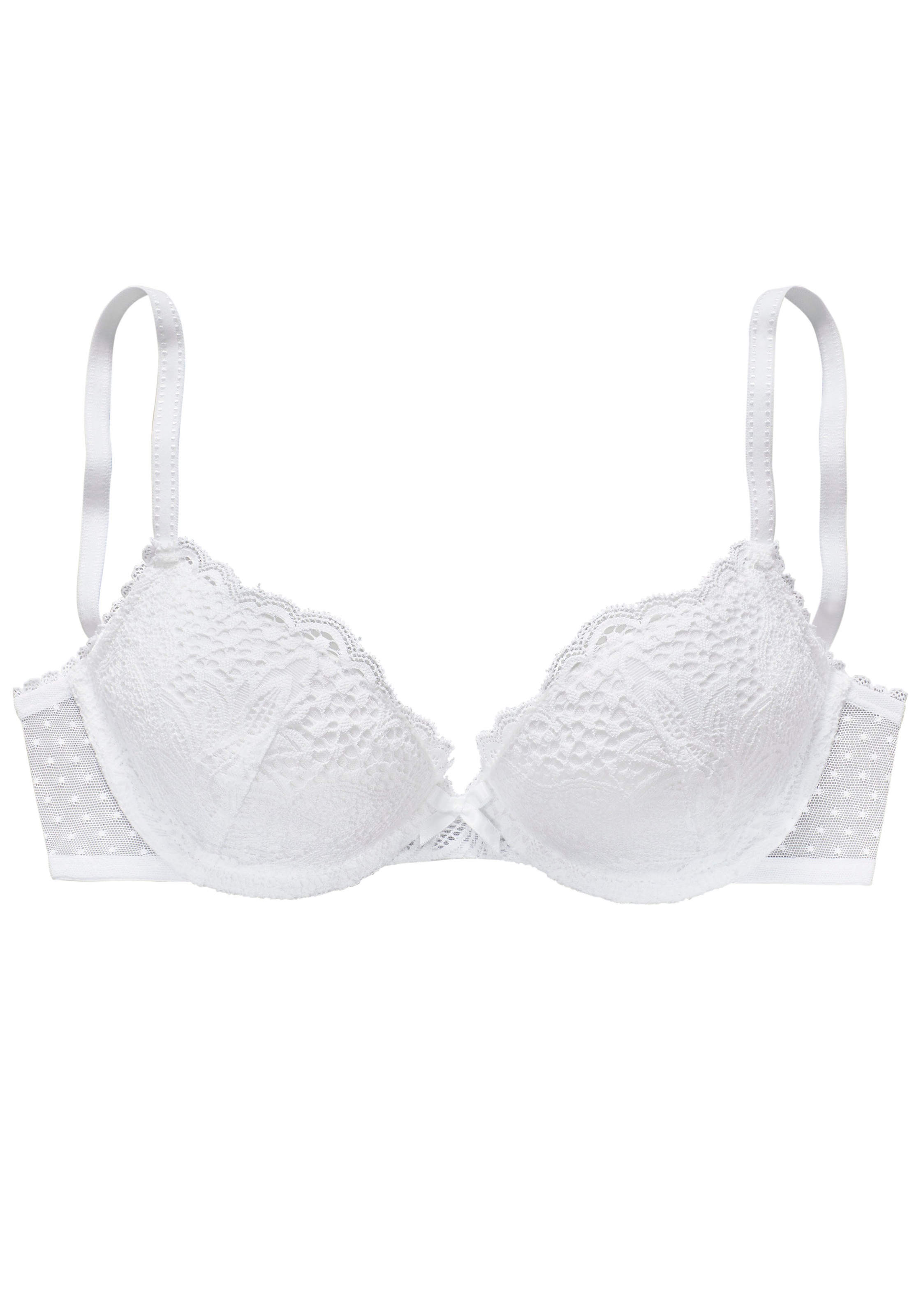 Vivance Push-up-BH, rundherum mit floraler Spitze, Dessous