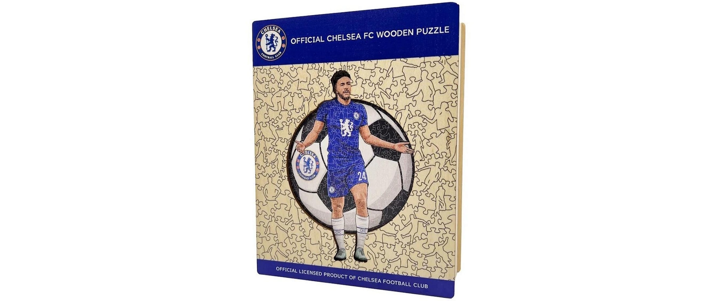 Puzzle »Iconic Chelsea FC – Reece James«, Holzart: Birke (Herkunftsland: China)