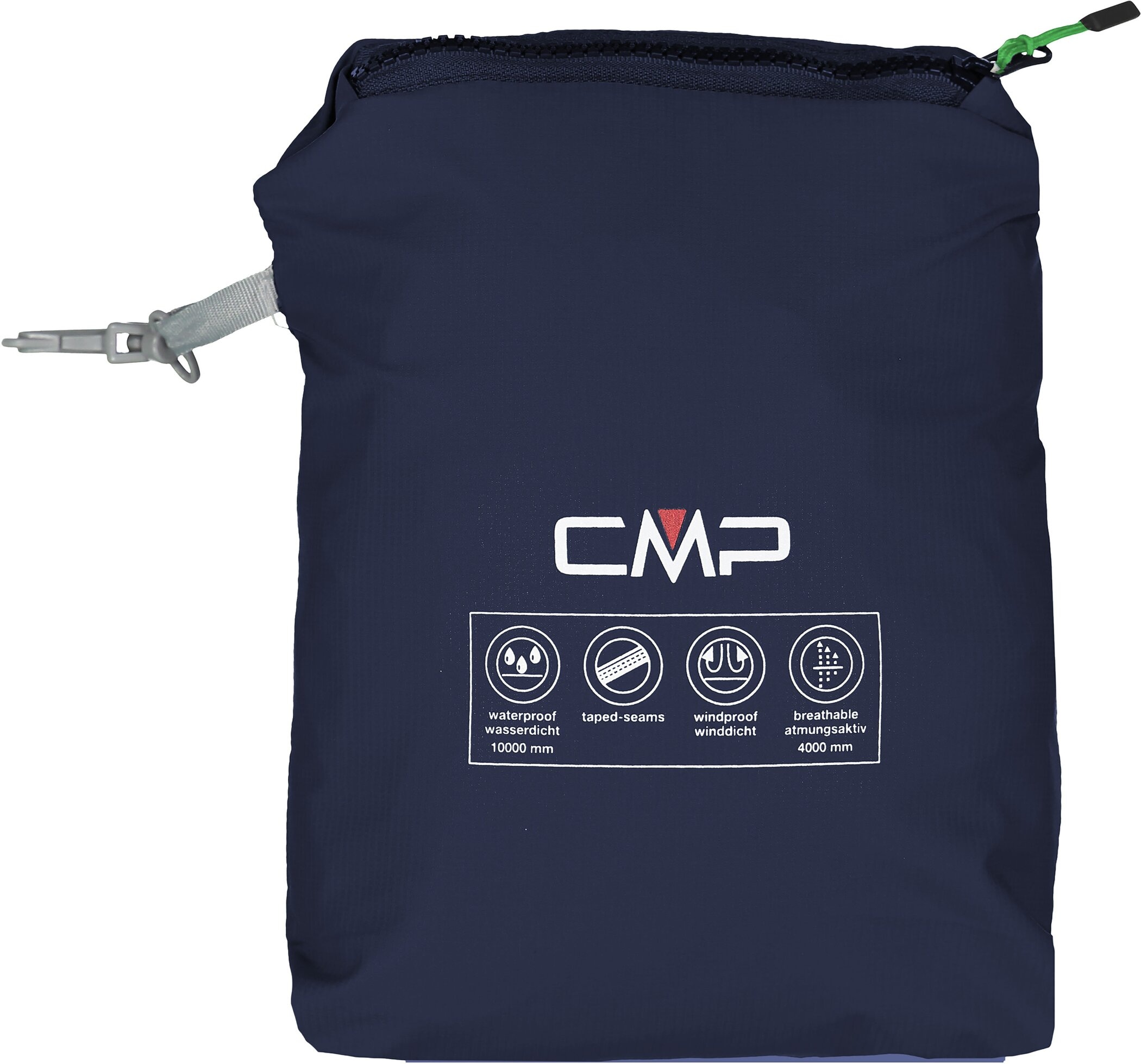 CMP Regenjacke, mit Kapuze, Atmungsaktiv & Winddicht & Wasserdicht