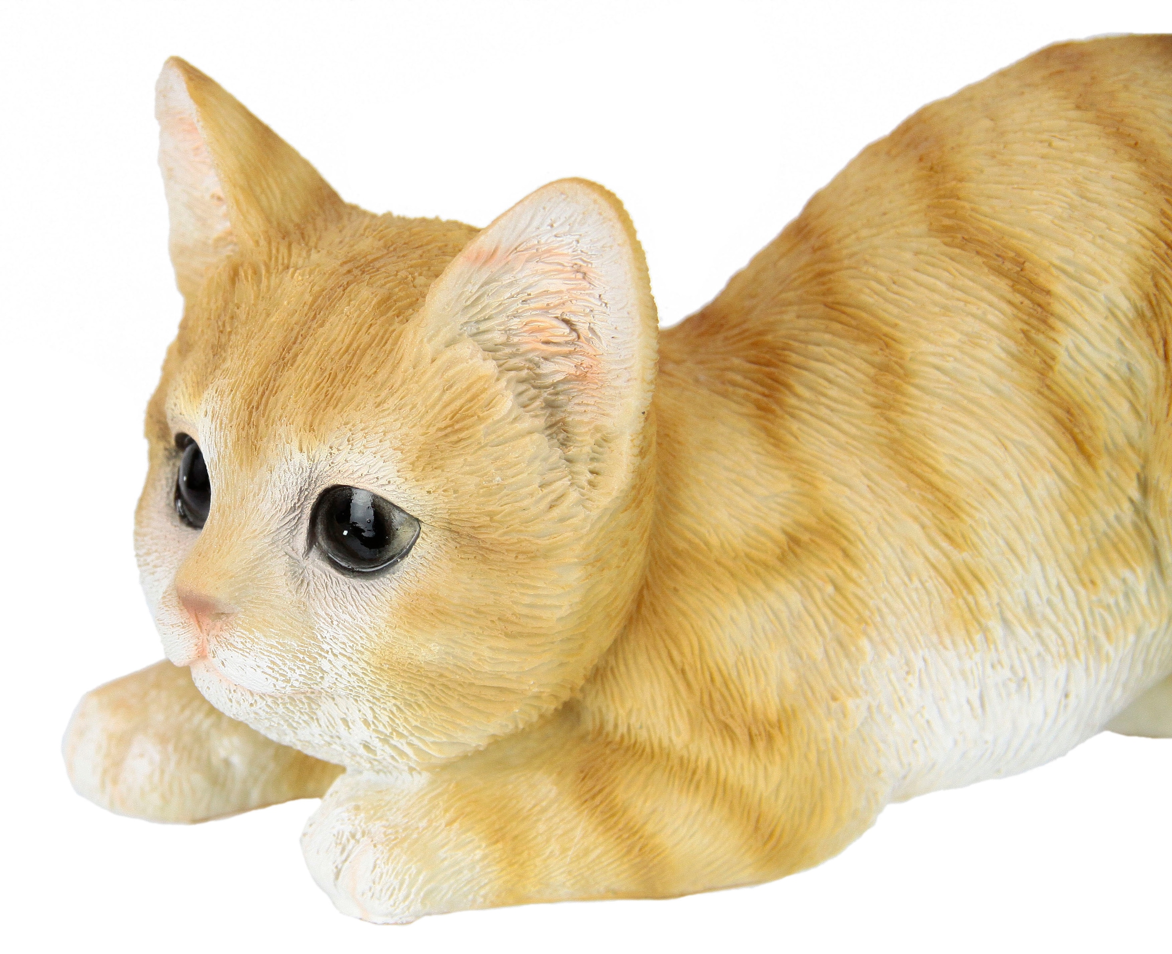 I.GE.A. Dekofigur »Katze«, | bestellen Tierfigur Katzenfigur, getigerte online Jelmoli-Versand