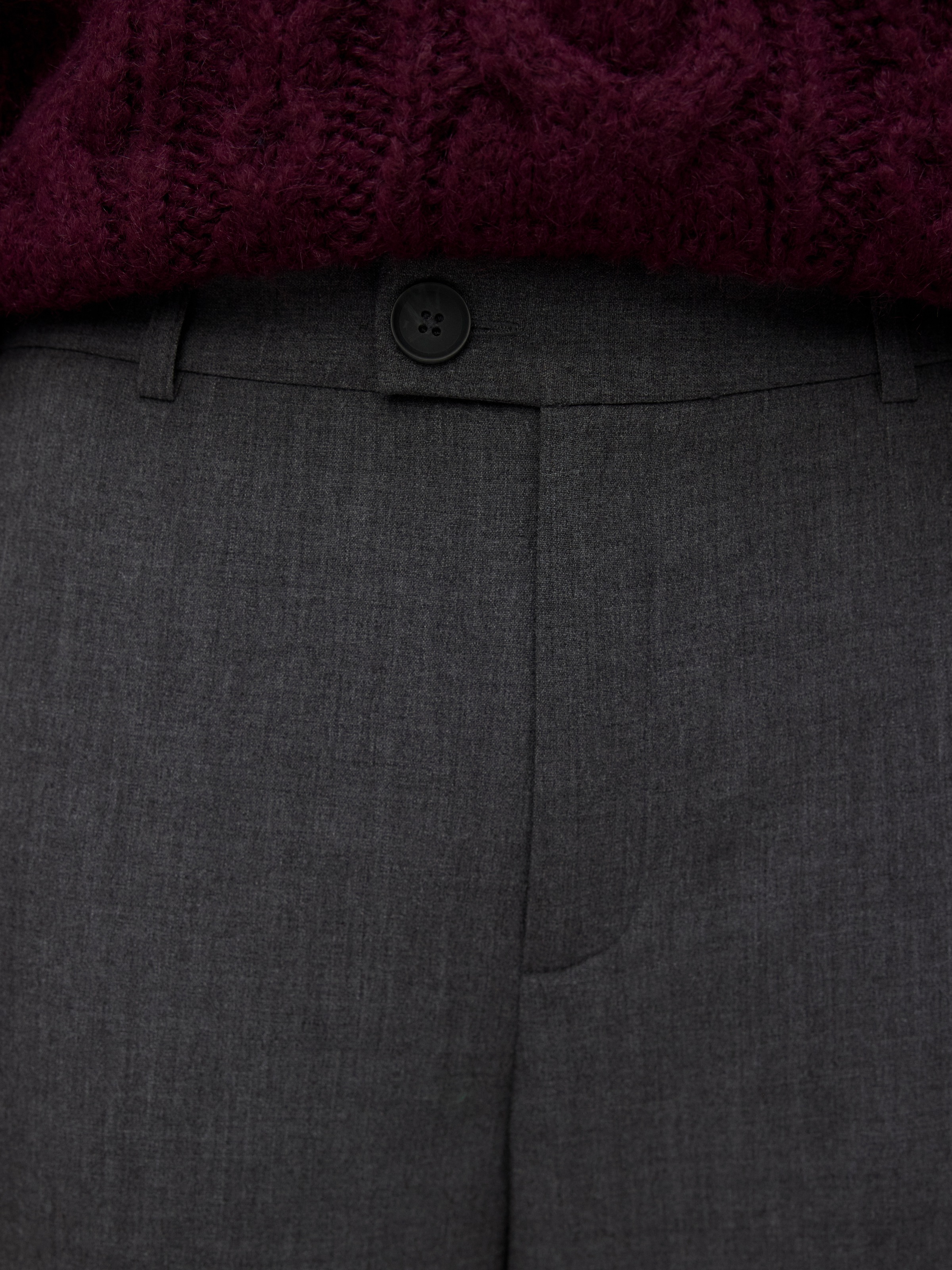 Vero Moda Anzughose »VMTEXAS MW STRAIGHT PANT NOOS«