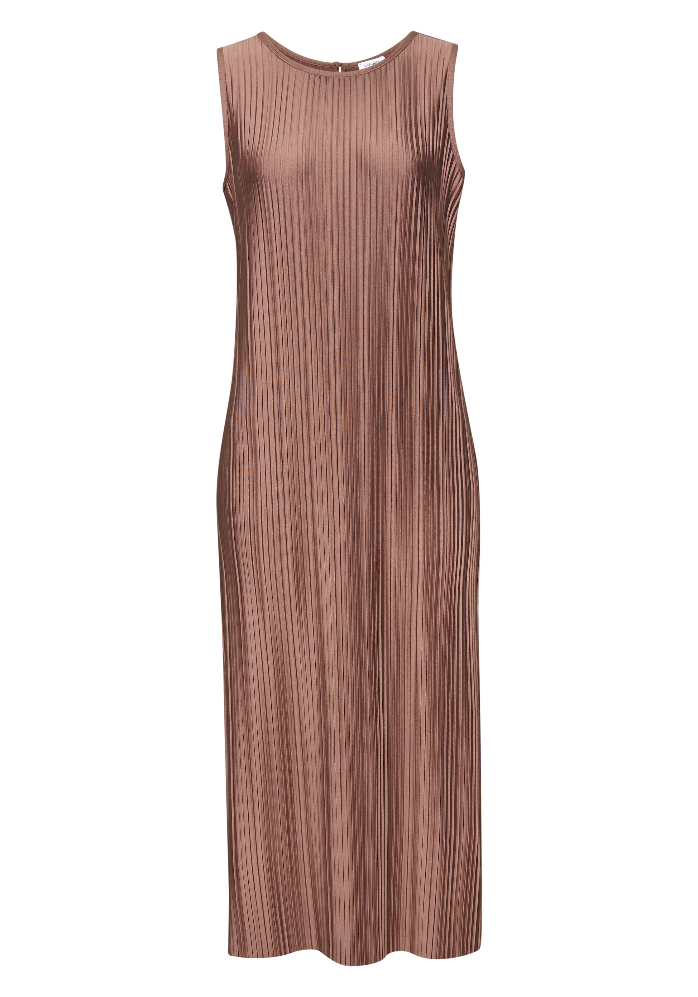 LASCANA Plisseekleid, in Midilänge, Trägerkleid, Sommerkleid