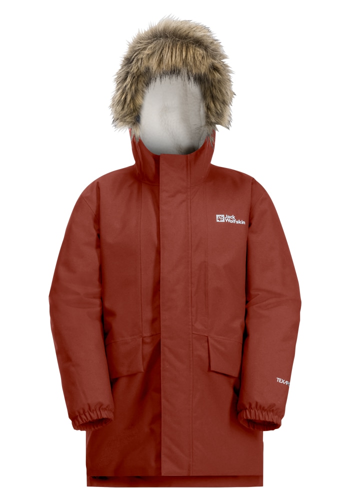 Jack Wolfskin Outdoorjacke »COSY BEAR JACKET K«, mit Kapuze