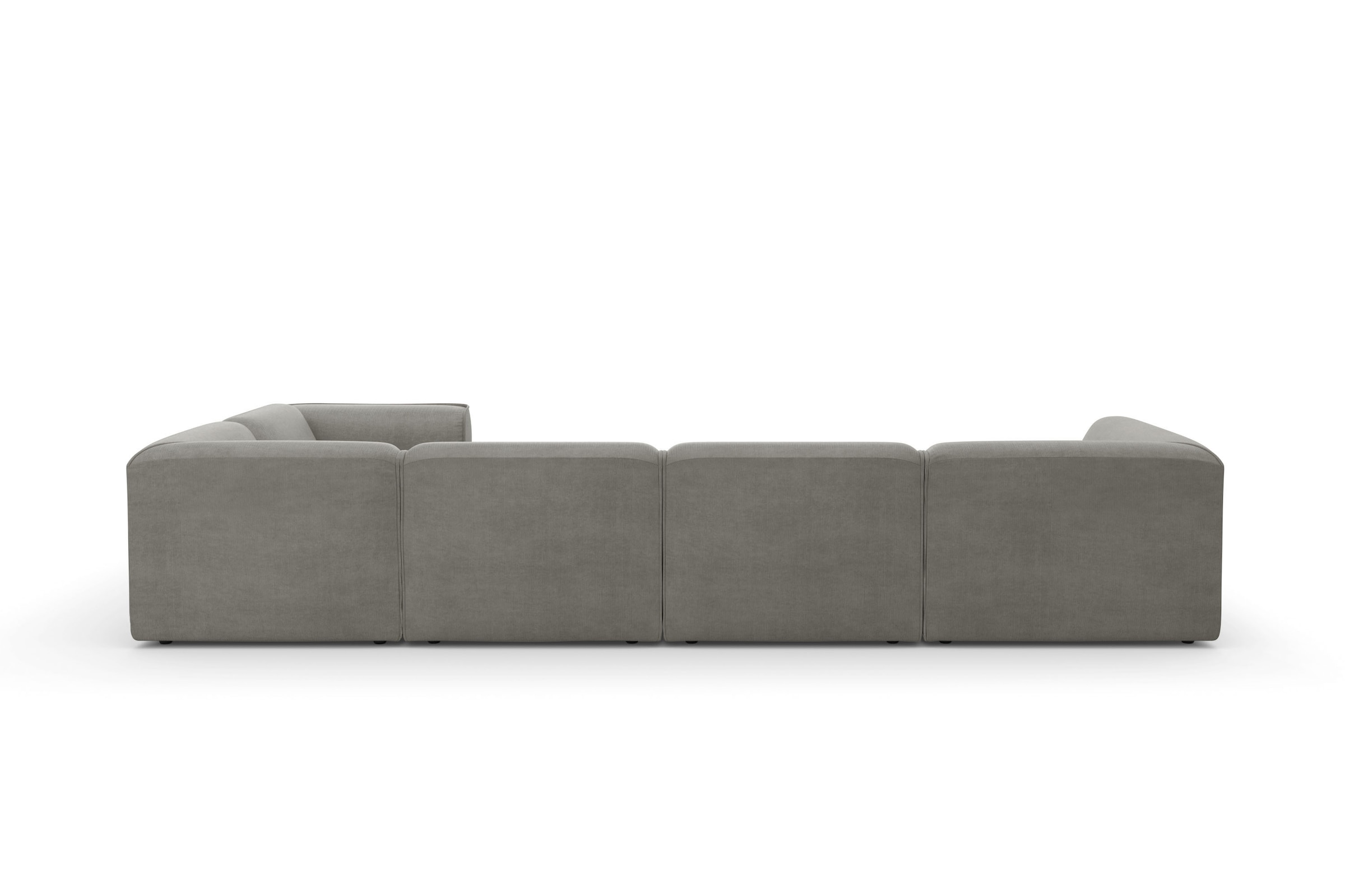 RAUM.ID Wohnlandschaft »Merid U-Form, jederzeit durch Module erweiterbar, B/T/H: 367/206/70 cm«, als Modul oder separat verwendbar, für individuelle Zusammenstellung
