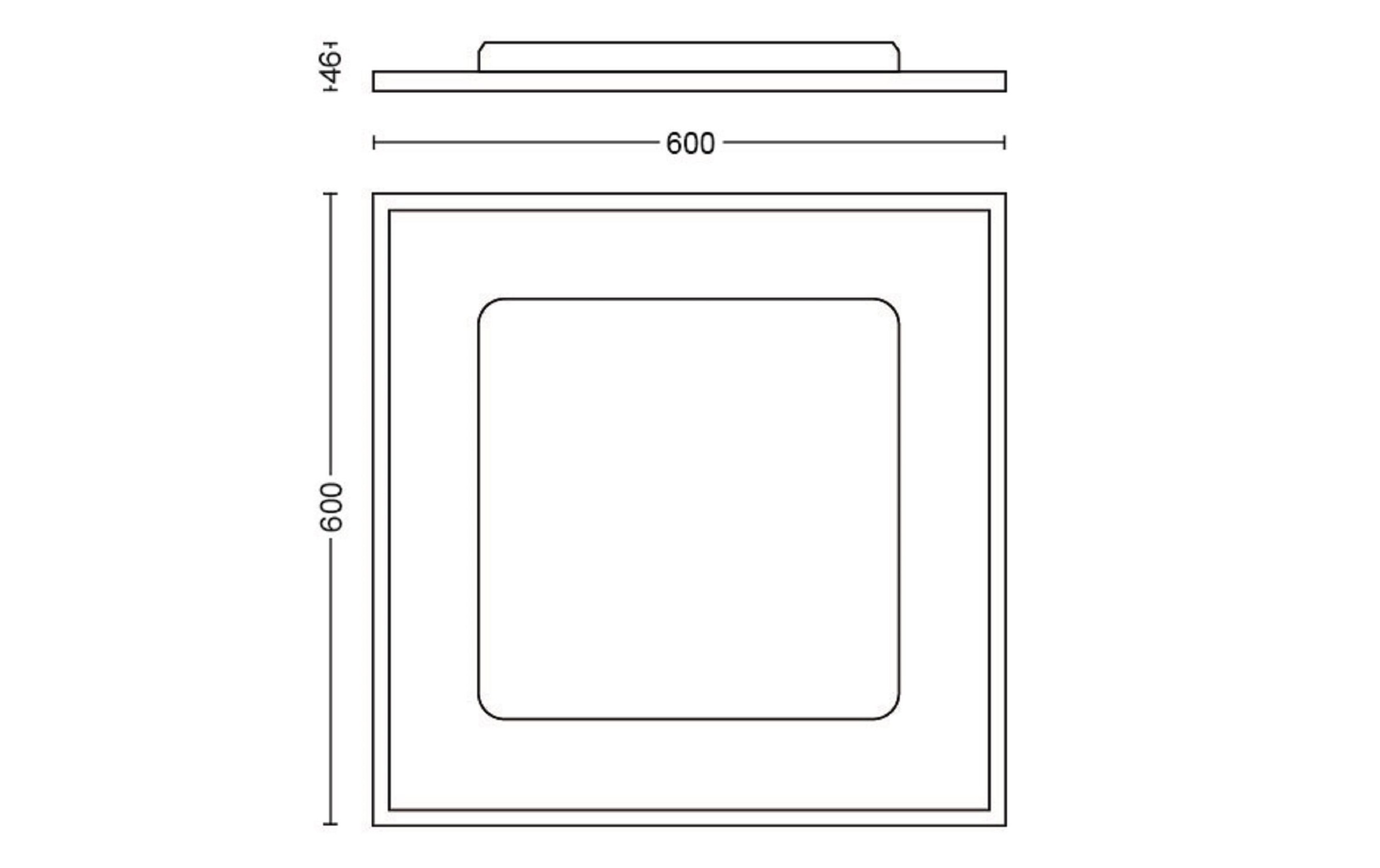 Philips Hue Panel »Philips Hue Panelleuchte White«, 1 flammig