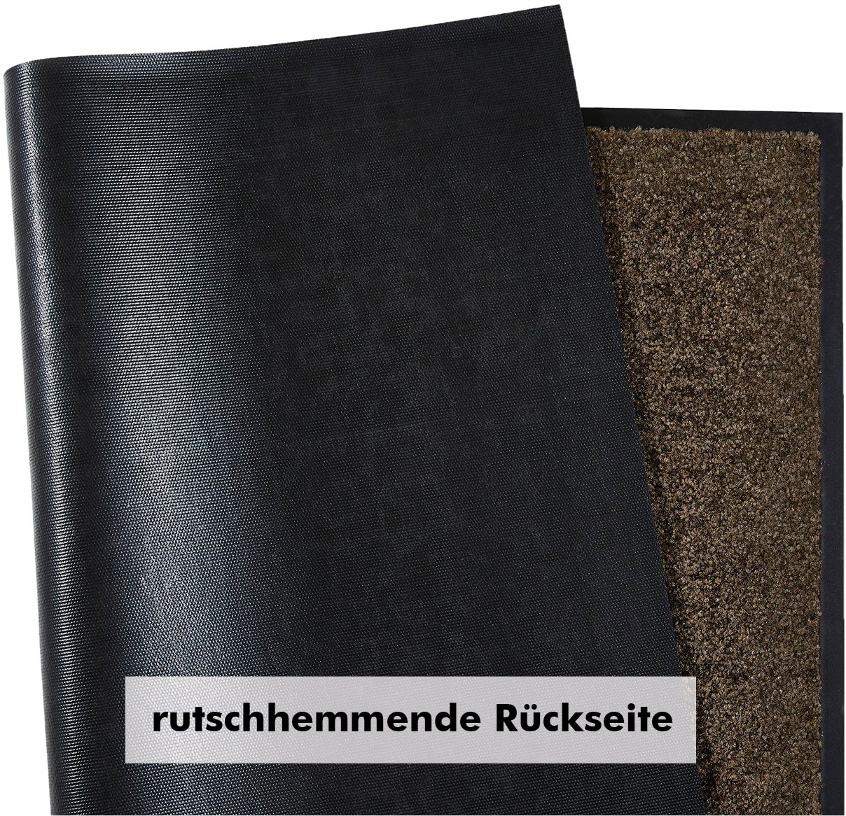 Andiamo Fussmatte »Super Wash & Clean, Made in Belgium«, rechteckig, 7 mm Höhe, Schmutzfangmatte, Uni Farben, rutschhemmend, waschbar
