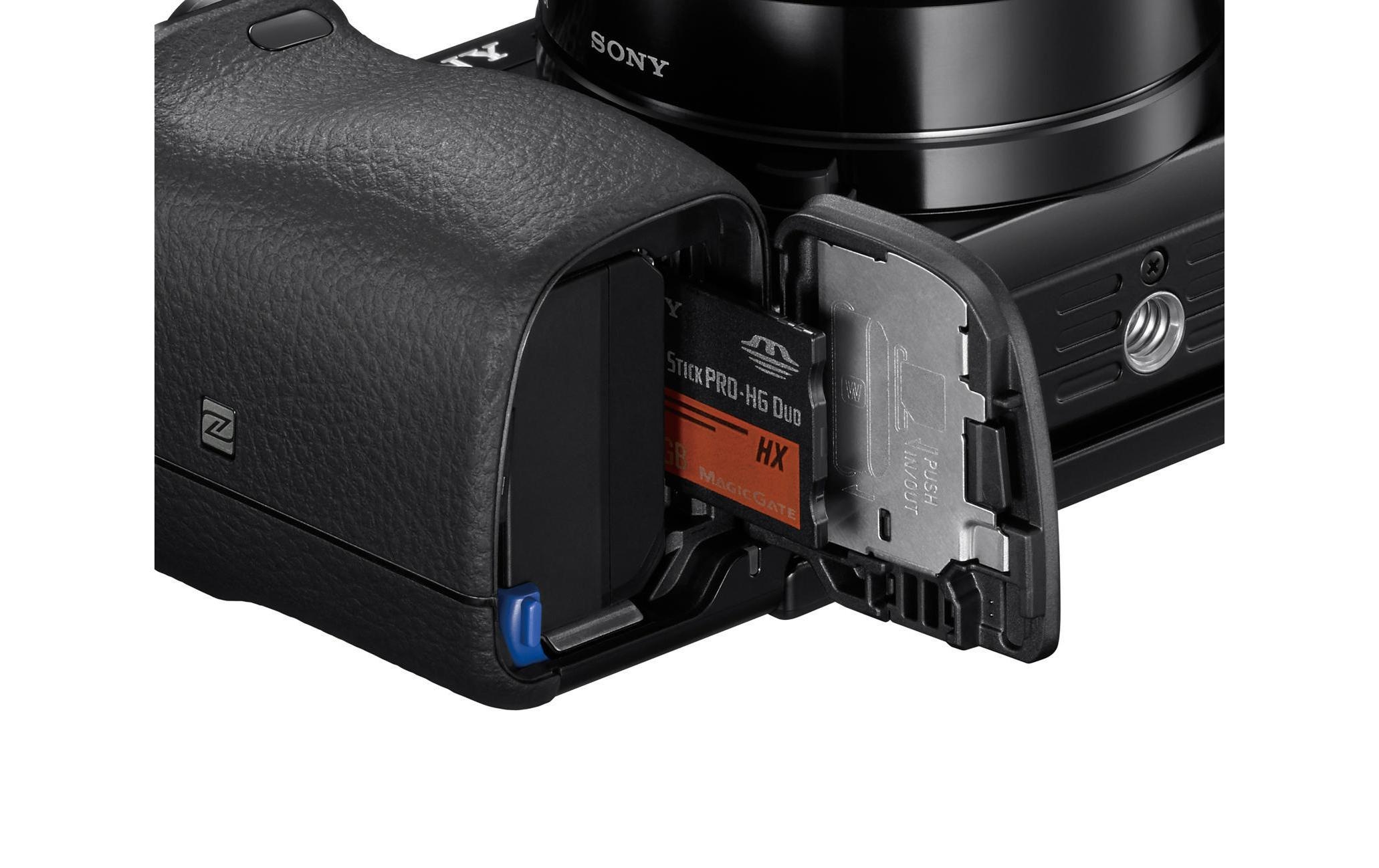 Sony Objektivkamera »Alpha 6000 Kit 16-50 Schwarz«