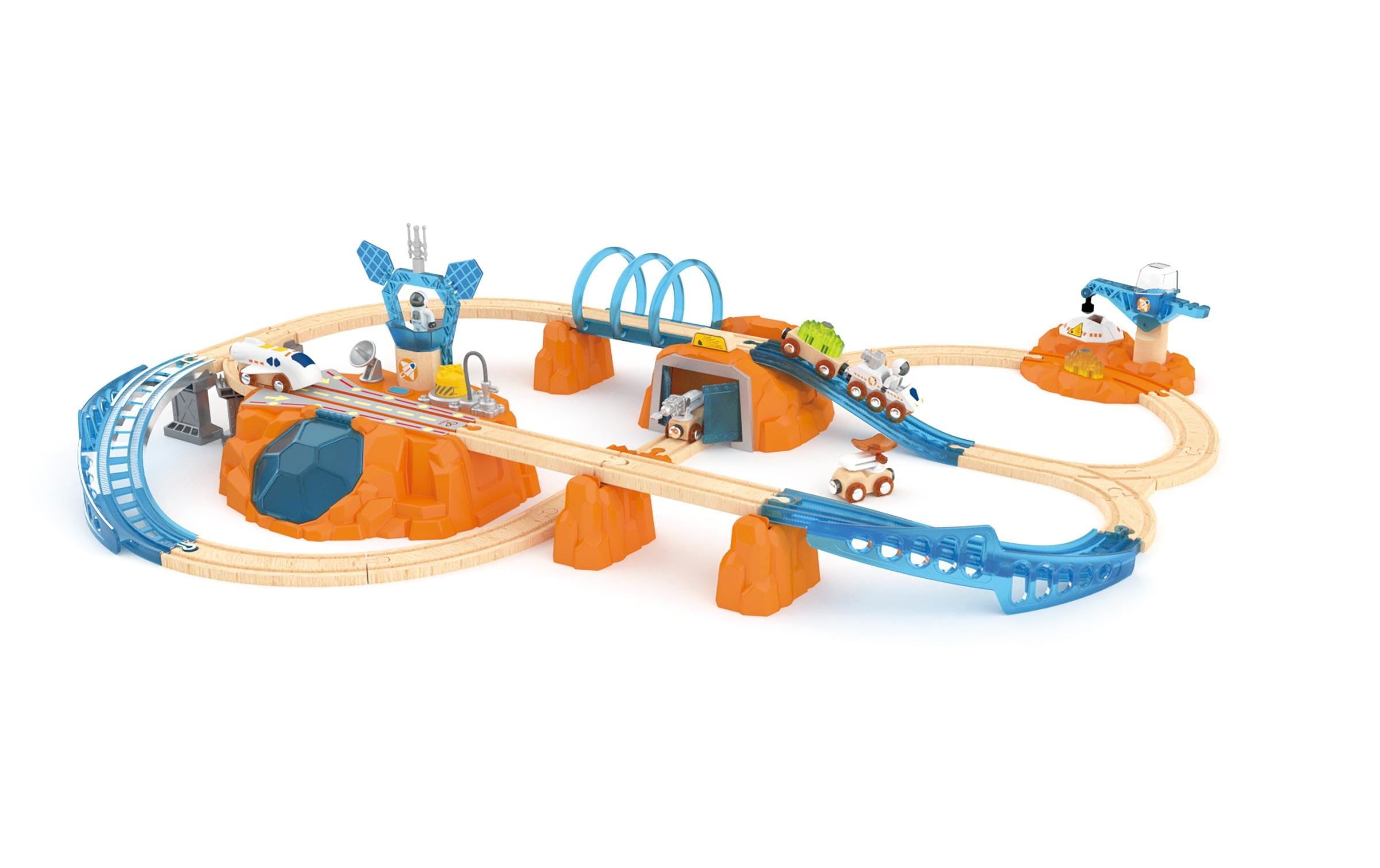 Hape Spielzeug-Eisenbahn »Mars Exploration Rail Set«