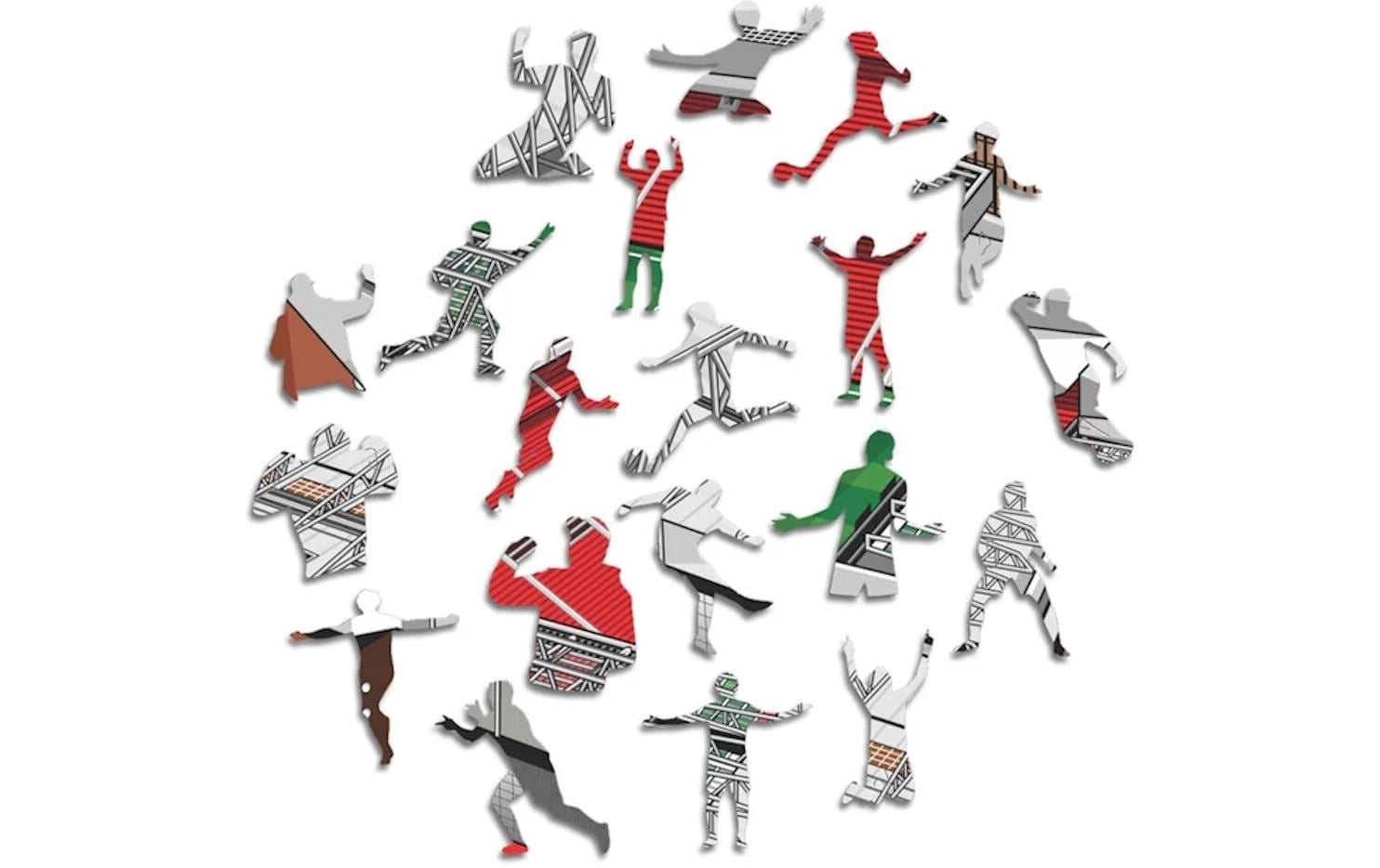 Puzzle »Iconic Liverpool FC – Anfield Stadium«, Holzart: Birke (Herkunftsland: China)