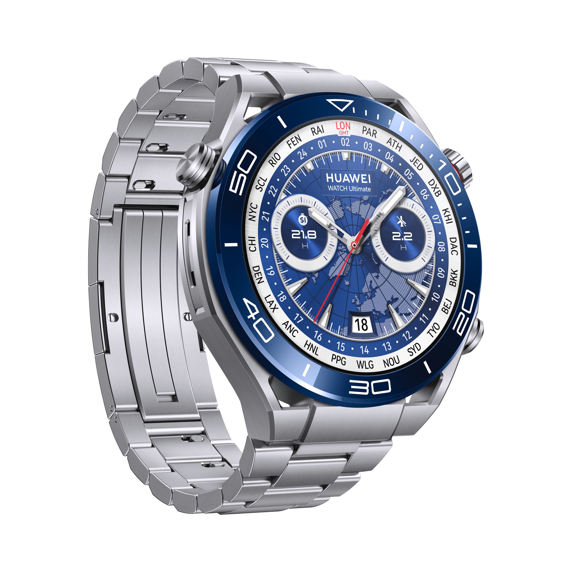 Huawei Smartwatch »Watch Ultimate«, (3,81 cm / 1,5 Zoll), Proprietär