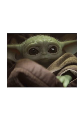 Wandbild »Mandalorian The Child Cute Face«, Disney-Star Wars, (1 St.), Kinderzimmer,...