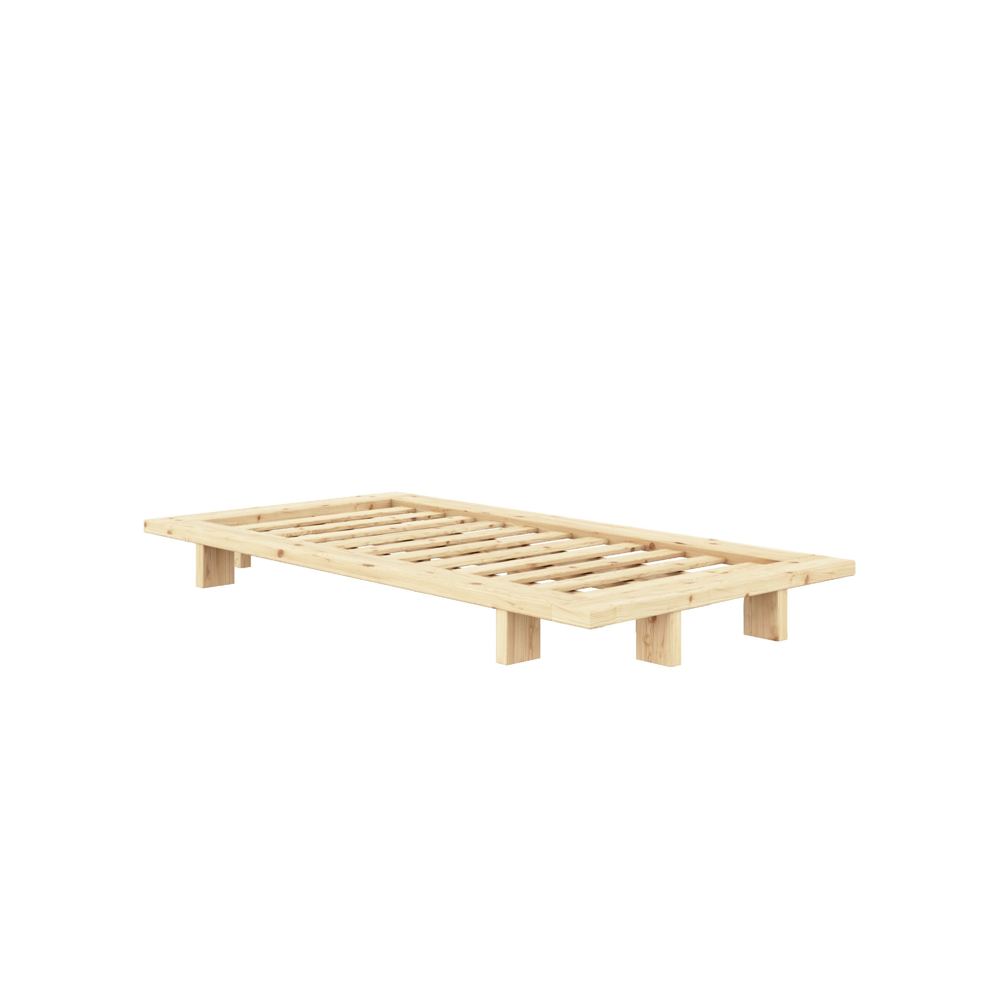 Karup Design Bettgestell »Bettgestell JAPAN BED Futonbett aus FSC®-zertifiziertem Massivholz«, (Mit Lattenrost), zeitlos, bequem & in mehreren Farben und Grössen erhältlich.
