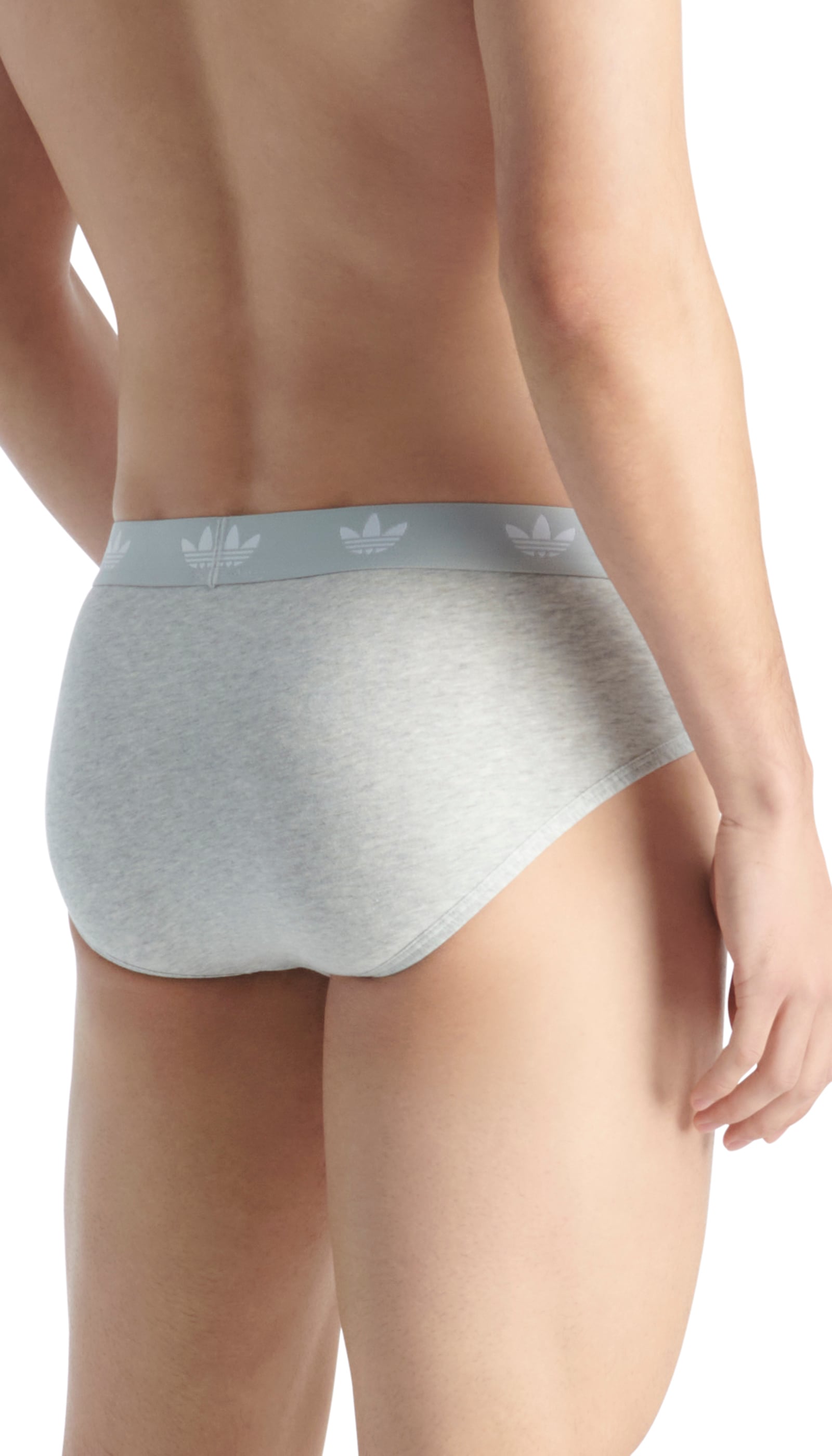 adidas Originals Slip »Comfort Flex Cotton«, (3er Pack), breiter Logo-Bund, elastisch, sportlicher Touch, Baumwollmix