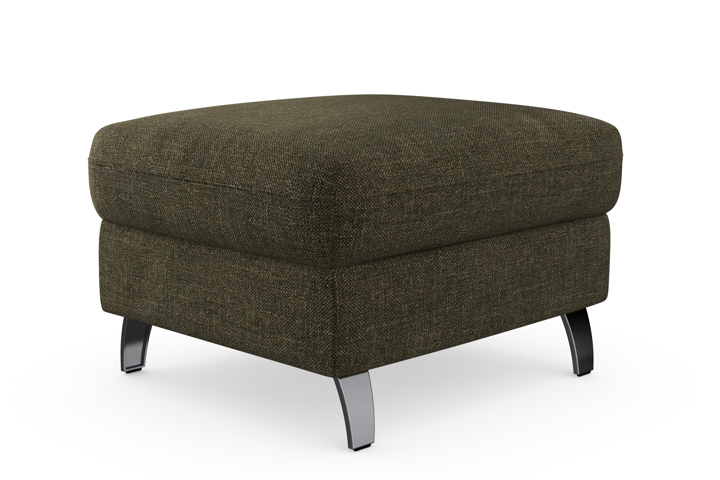 sit&more Stauraumhocker »Grenoble«, mit Stauraum und satinierten Füssen