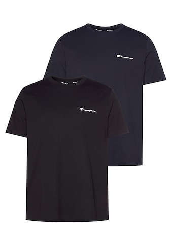 T-Shirt, (Packung, 2er-Pack)