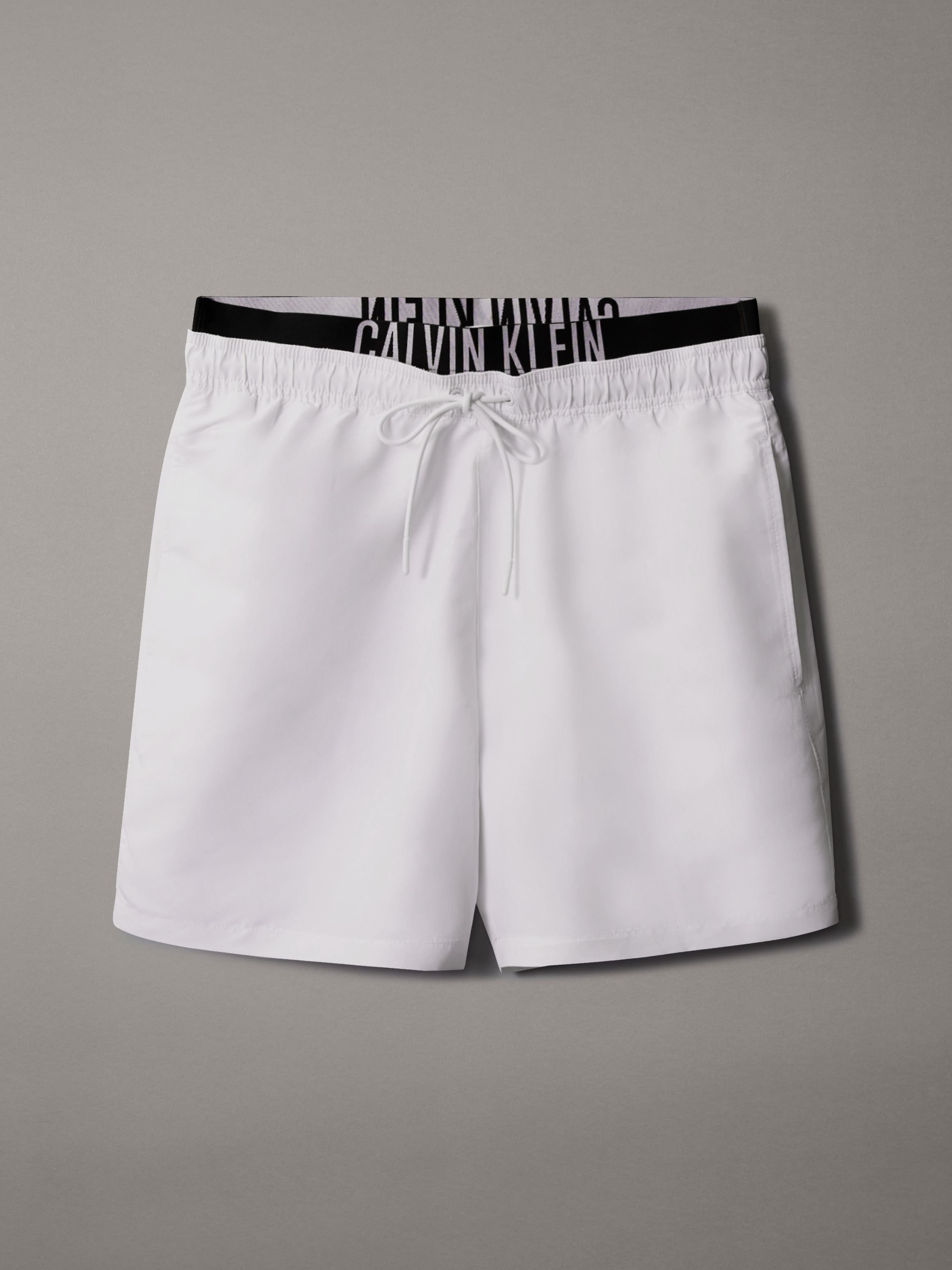 Calvin Klein Swimwear Badeshorts »MEDIUM DOUBLE WB«, mit Logo