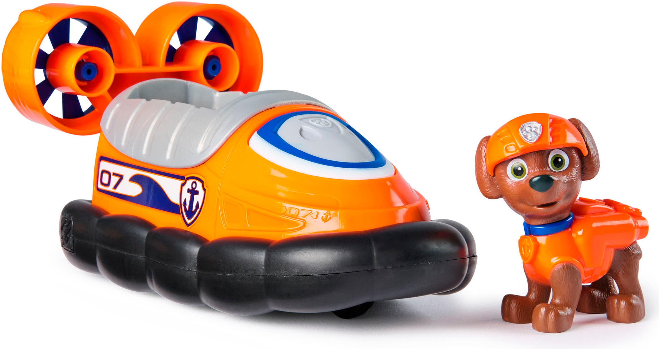 Spin Master Spielzeug-Auto "PAW Patrol, Sust. Basic Vehicle Zuma" zum Teil aus recycelten Material