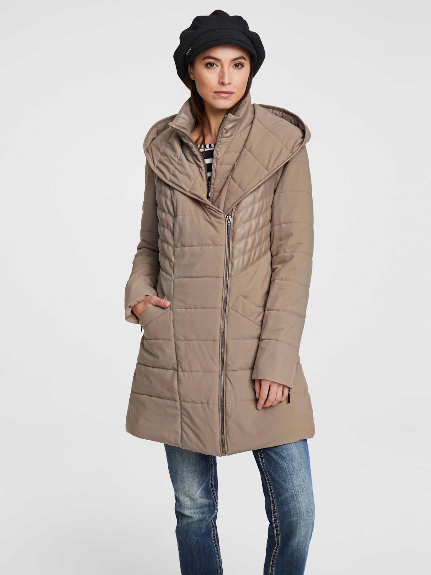 heine Steppjacke mit Kapuze