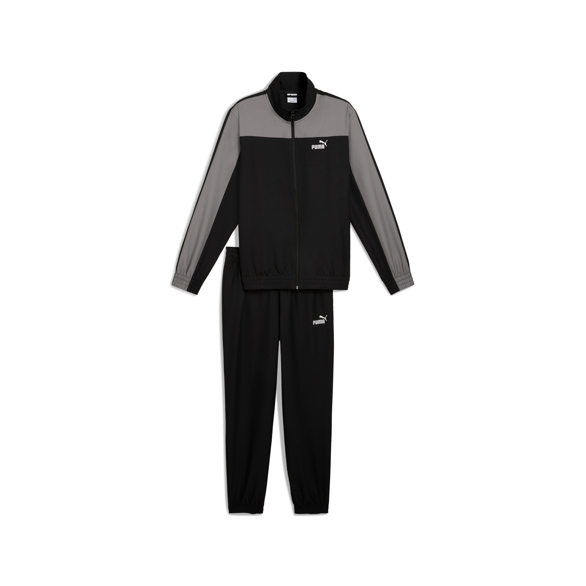 PUMA Jogginganzug »WOVEN COLORBLOCK TRACKSUIT« 2 Stk. zweiteiliges Set, Regular Fit, mit hohem Kragen