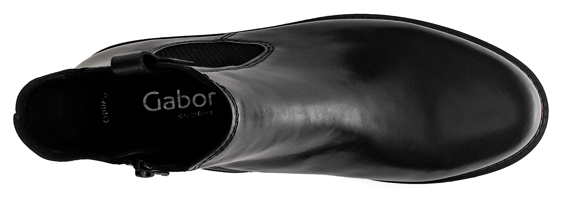 Gabor Chelseaboots »Davos«, Blockabsatz, Herbstmode, in bequemer Schuhweite G (= weit)