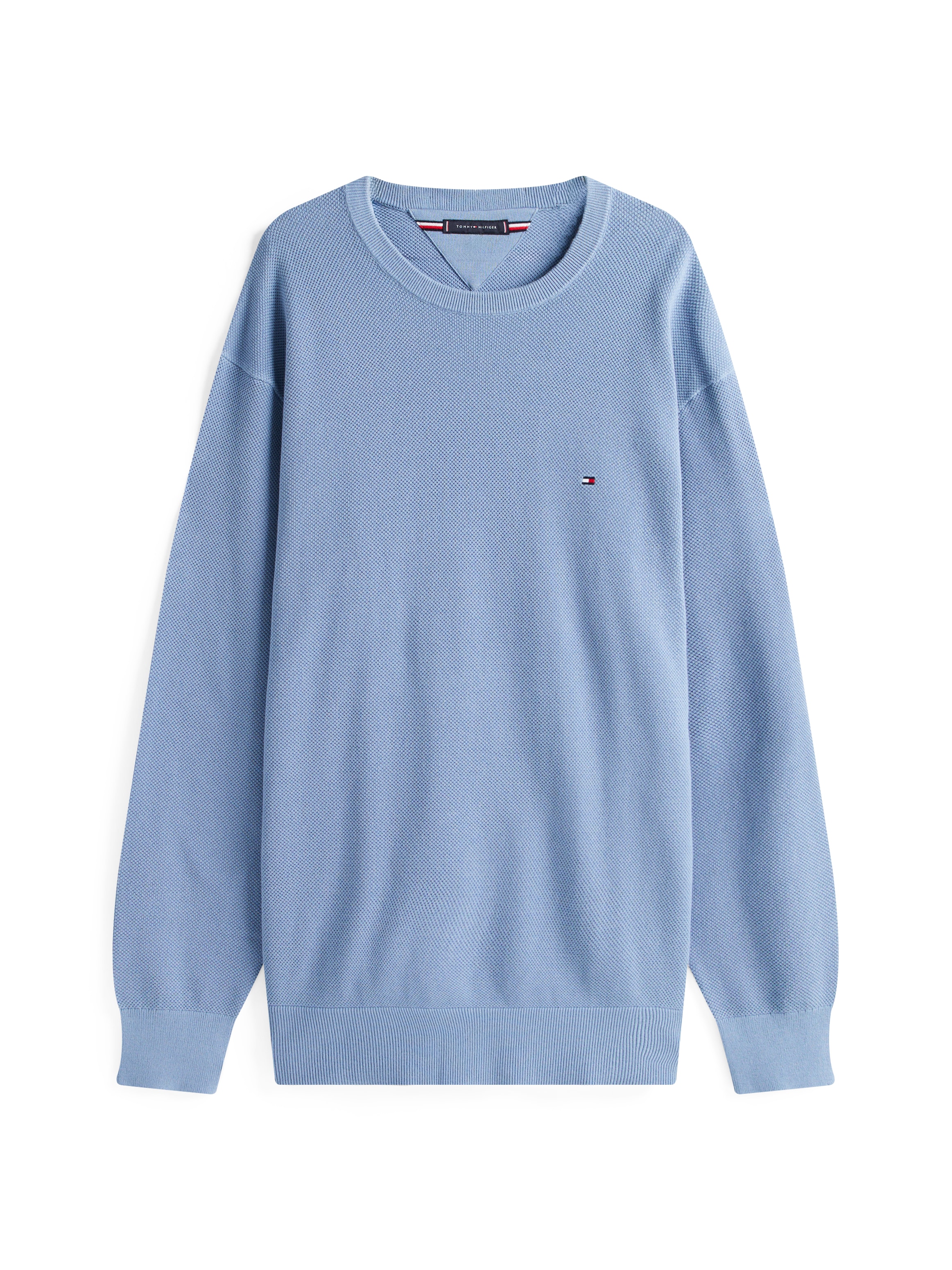 Tommy Hilfiger Big & Tall Rundhalspullover »BT-ESSENTIAL STRUCTURE CREW NECK«, Grosse Grössen