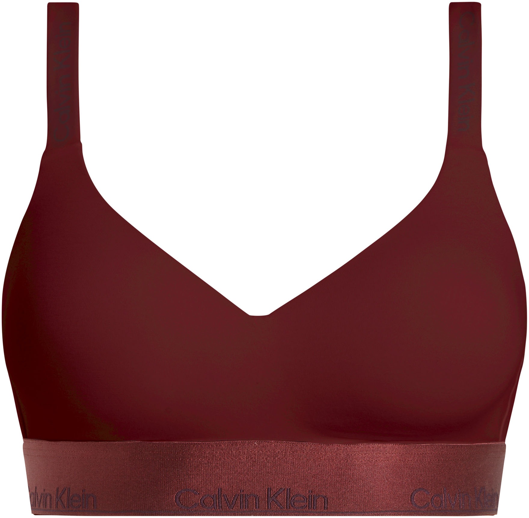 Calvin Klein Underwear Bralette »LIGHTLY LINED BRALETTE« mit glänzendem Unterbrustband