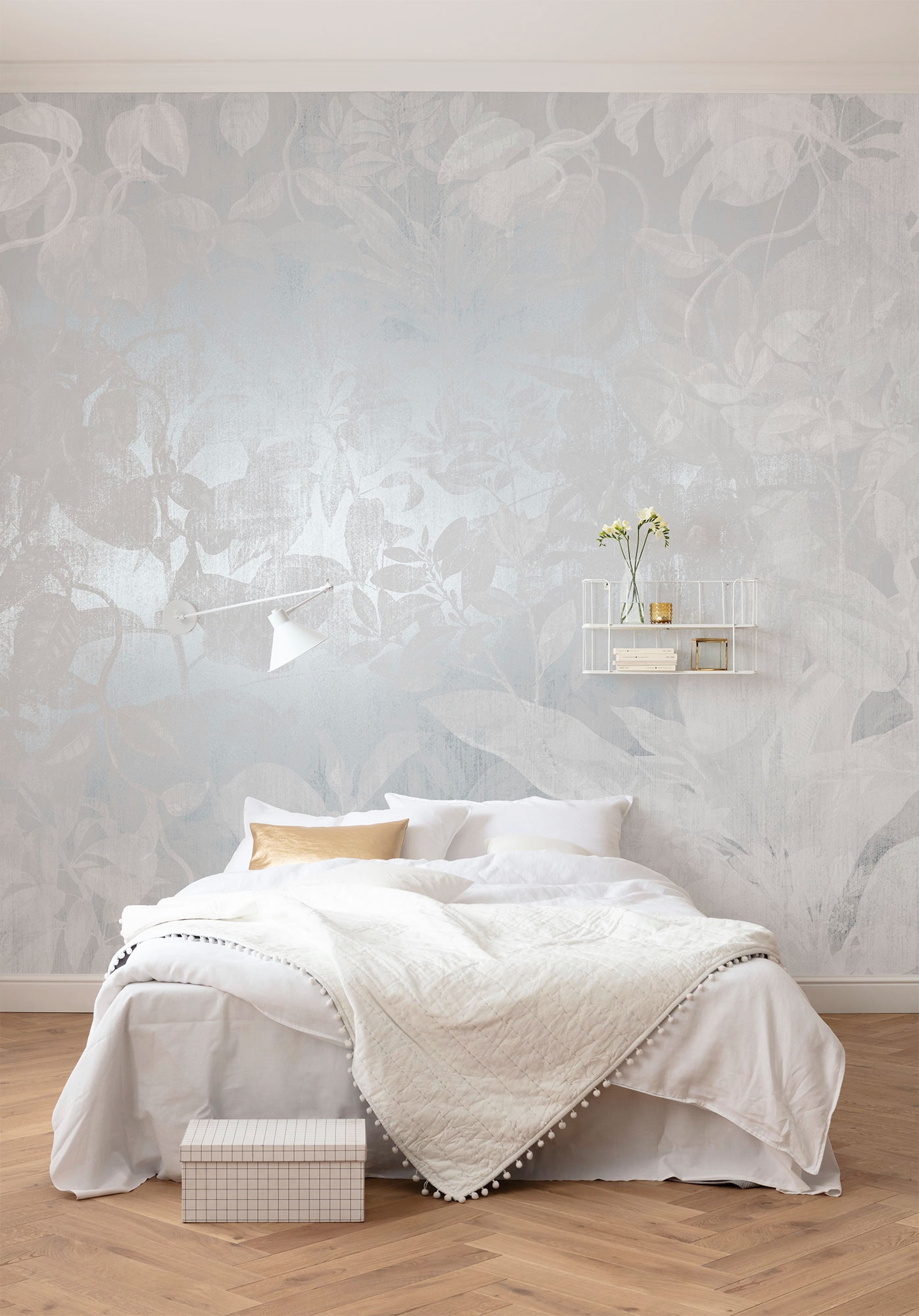 Komar Vliestapete »Digitaldruck Vlies - Flora - Grösse 400 x 280 cm«, bedruckt, Wohnzimmer, Schlafzimmer