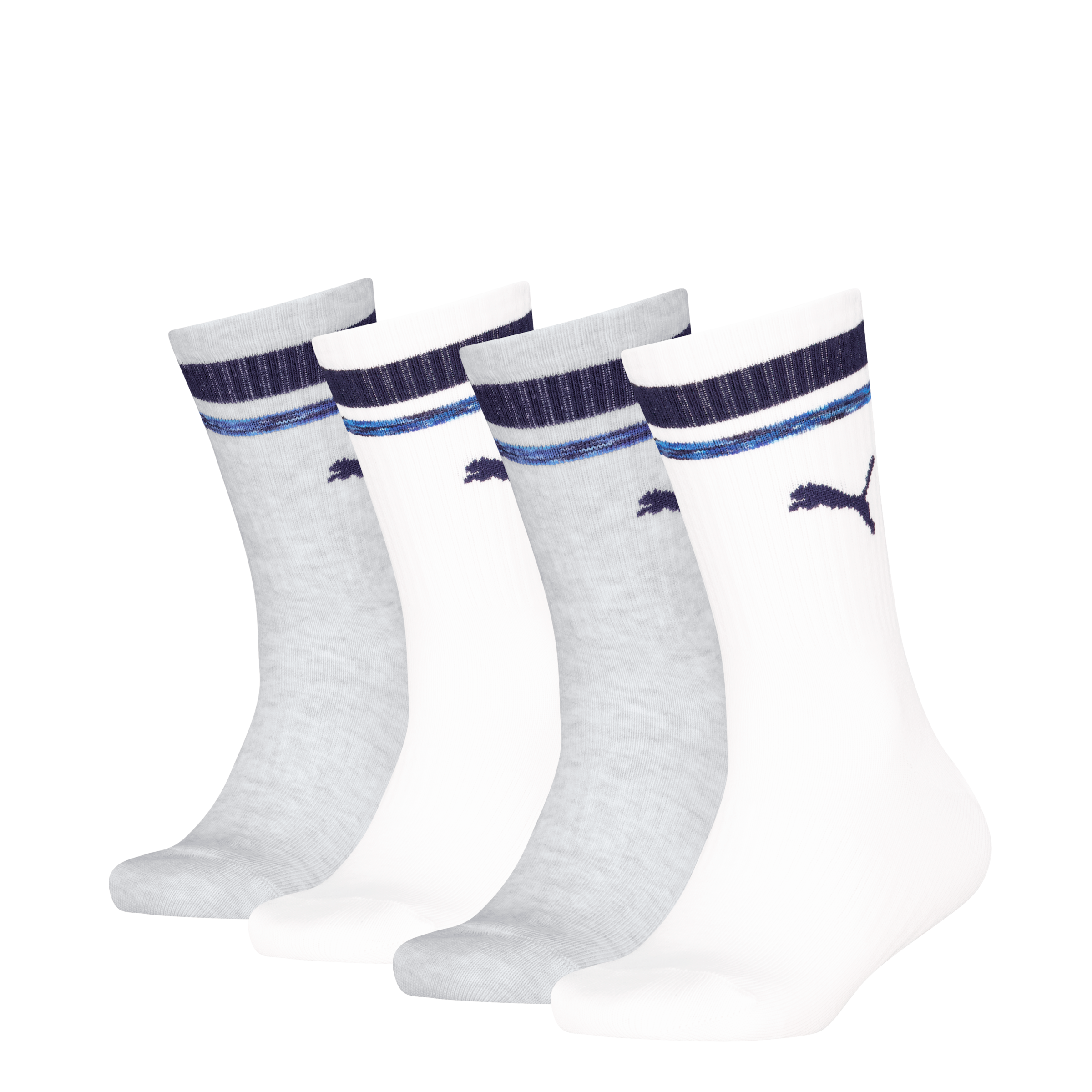PUMA Socken »PUMA BOYS HERITAGE STRIPE CREW 4P ECOM« 4er Pack