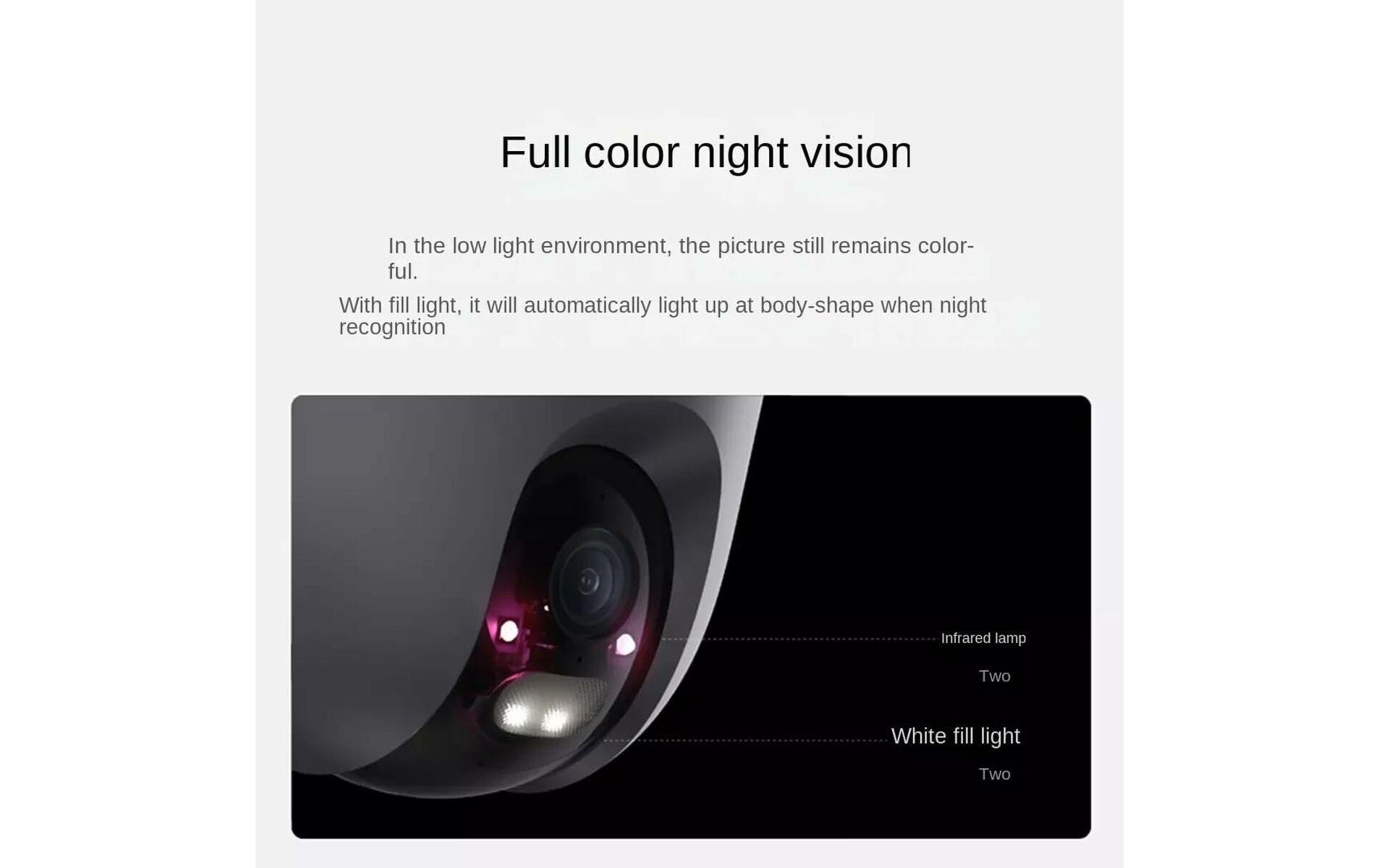 Xiaomi Überwachungskamera »CW400 Outdoor«, Aussenbereich, eingebauter Lautsprecher, eingebautes Mikrofon, Alarmfunktion