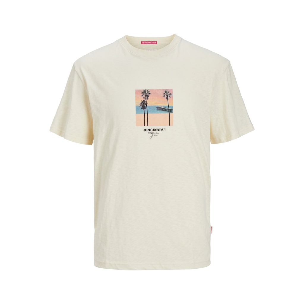 Jack & Jones T-Shirt »JORARUBA SMALL PHOTO TEE SS CREW NECK«