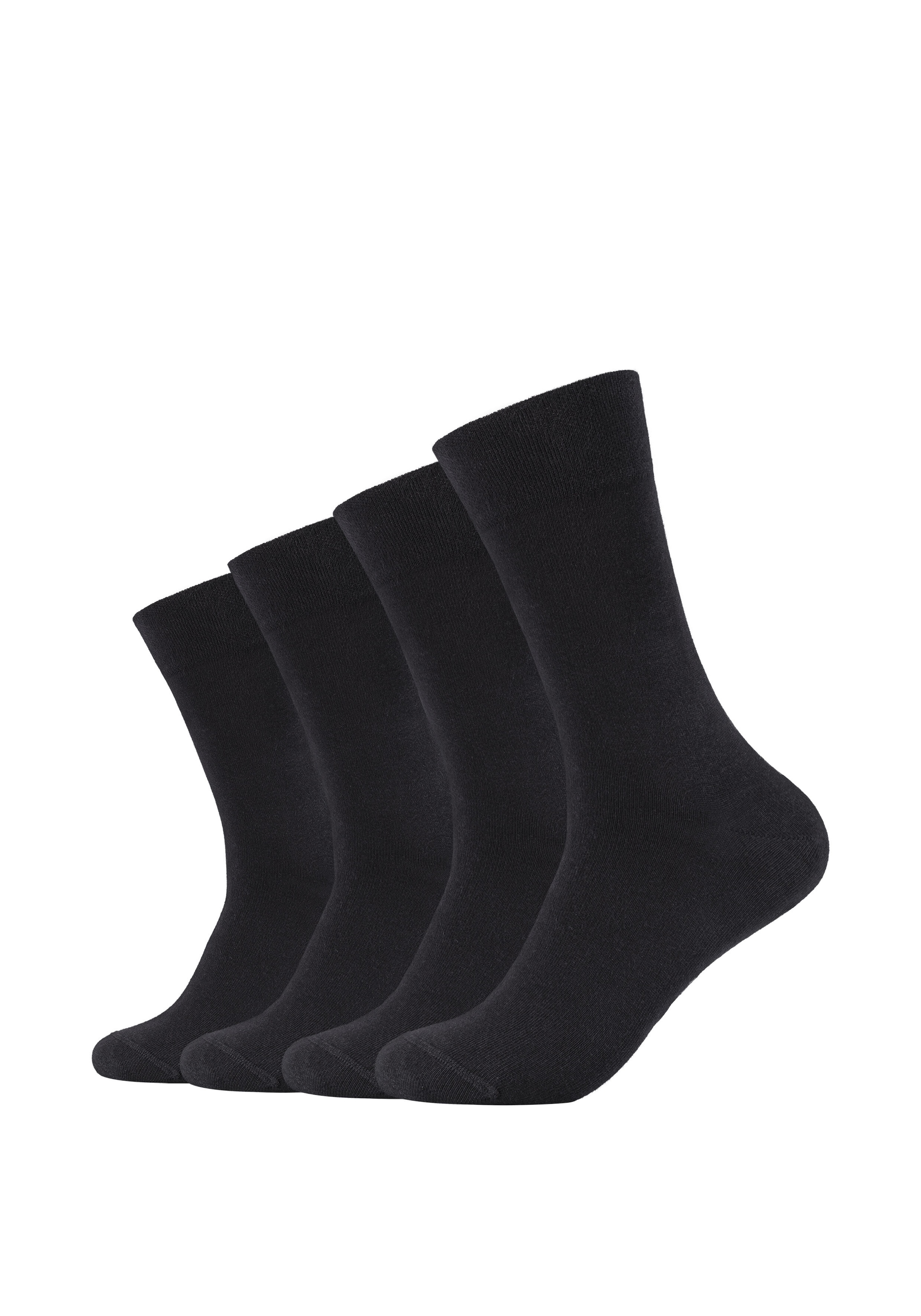 Camano Socken, (Packung, 4 Paar), Atmungsaktiv: 97% Bio-Baumwolle