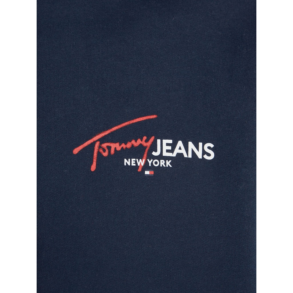Tommy Jeans Kapuzensweatjacke »TJM RLX COLOR POP SPRAY HOOD EX«, mit grossem Print auf dem Rücken