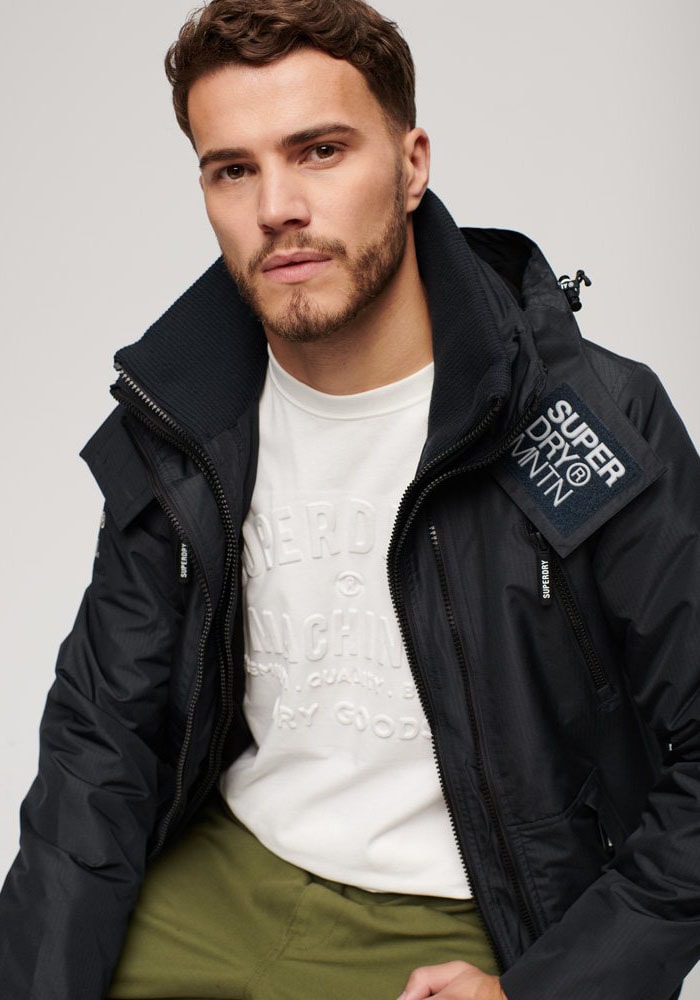 Superdry Outdoorjacke »HOODED MTN WINDBREAKER JACKET«, mit Kapuze