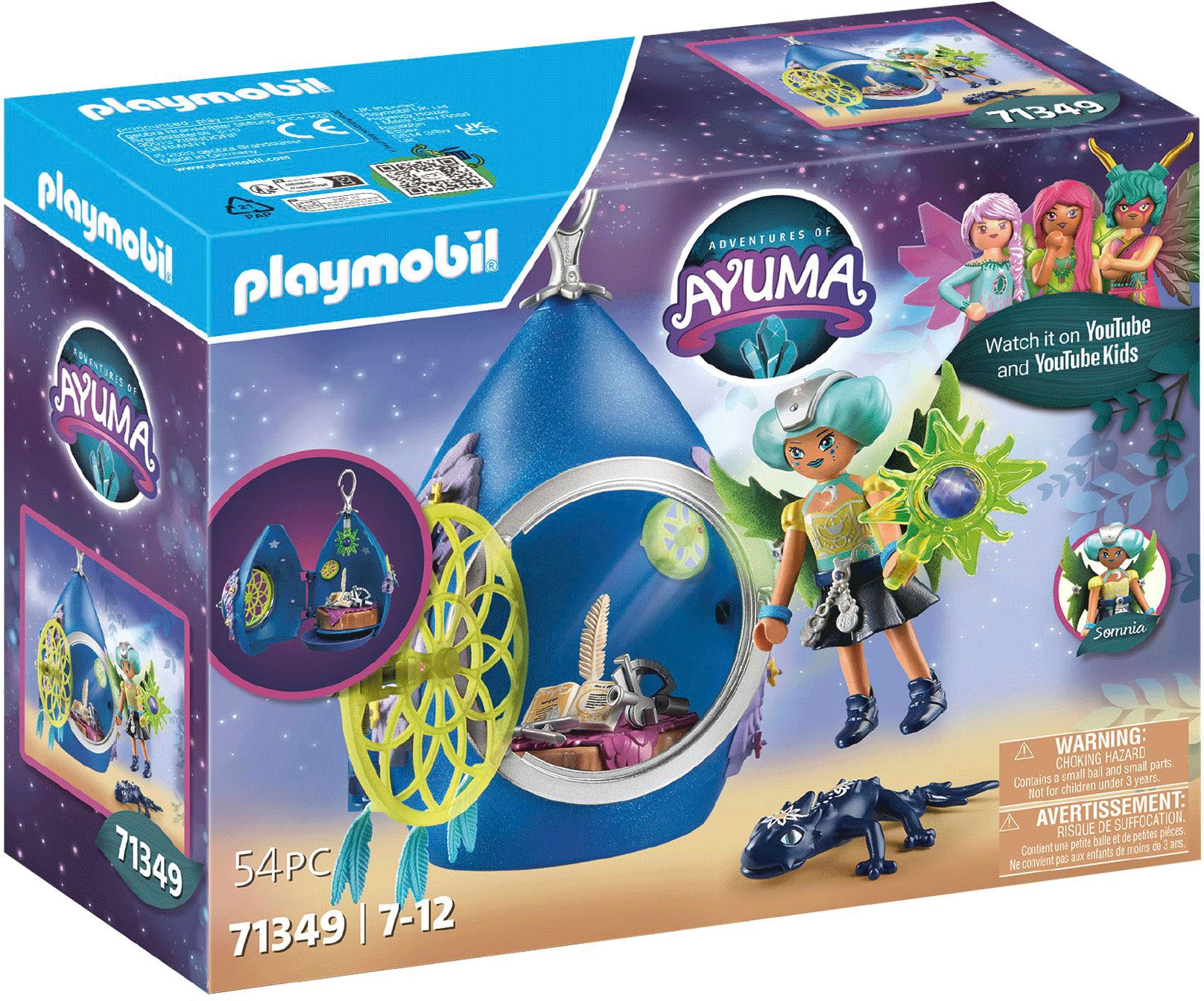 Konstruktions-Spielset »Moon Fairy Tropfenhäuschen (71349), Adventures of Ayuma«, (54...