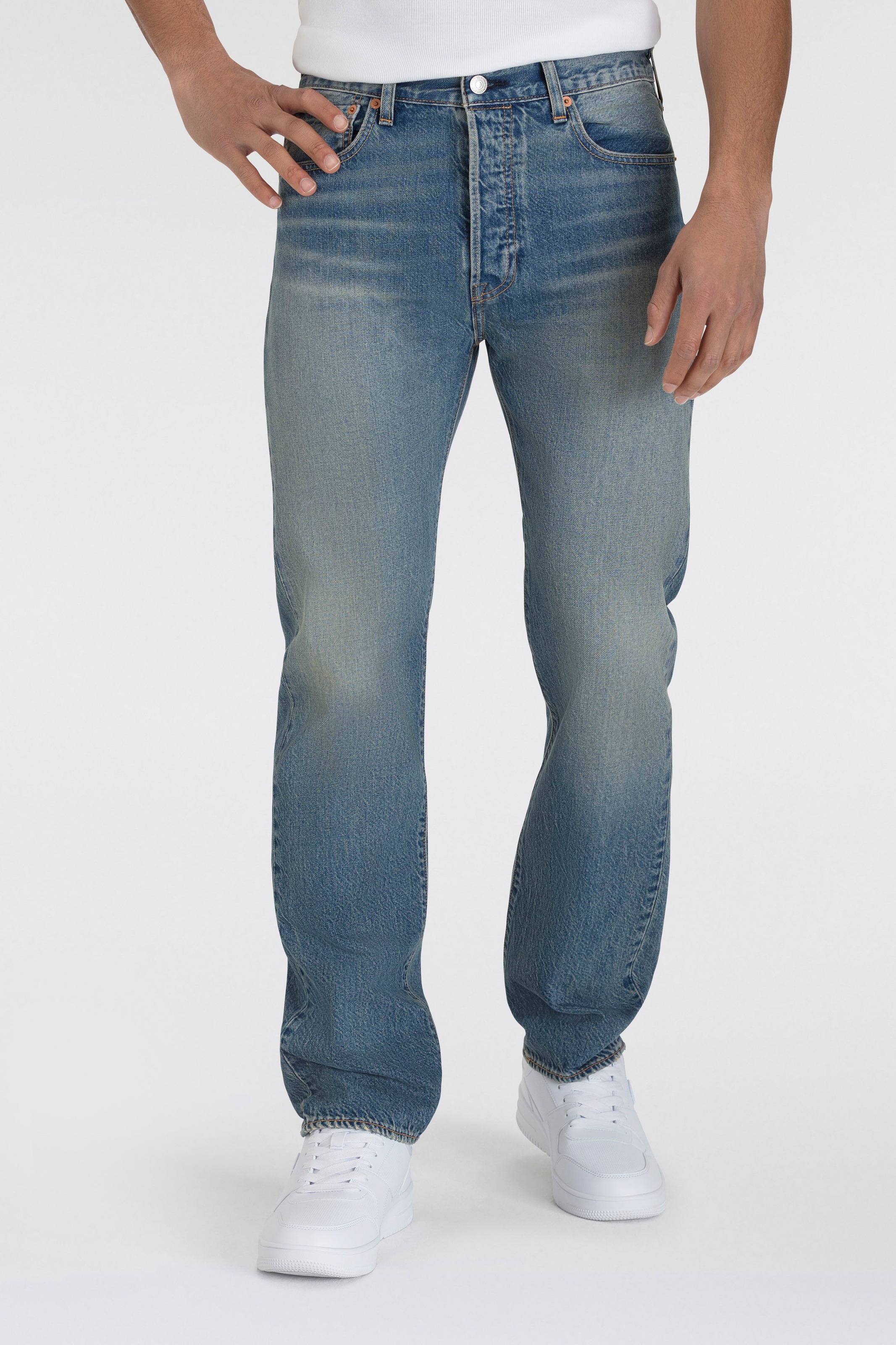 Levi's® Straight-Jeans »501 LEVI'S ORIGINAL«, mit Markenlabel