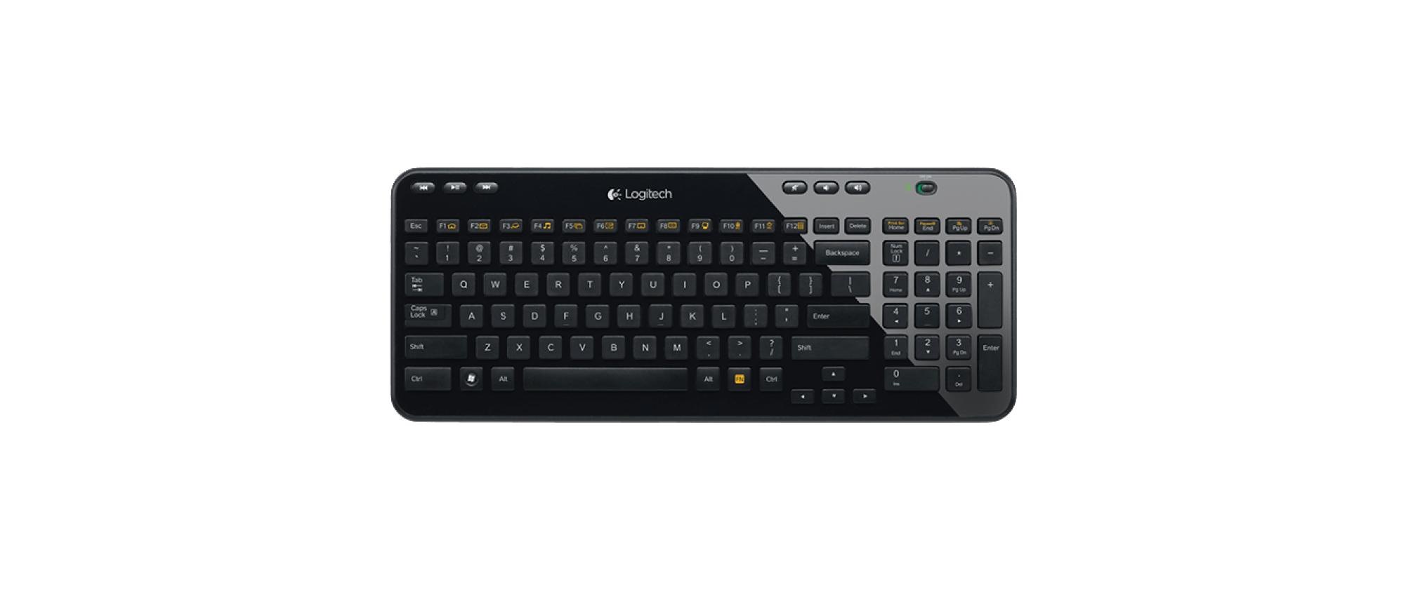 Logitech PC-Tastatur »K360«, (Ziffernblock)