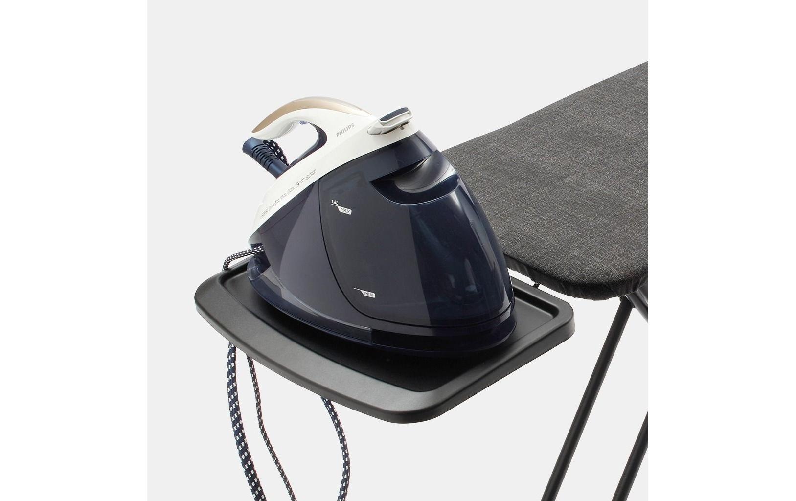 Brabantia Bügelbrett "mit Dampfstationsablage C 124 x 45 cm" Bügelbrett