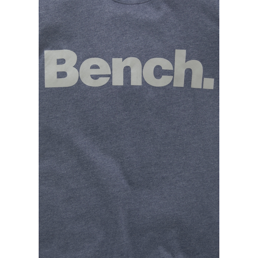 Bench. T-Shirt, in melierter Optik