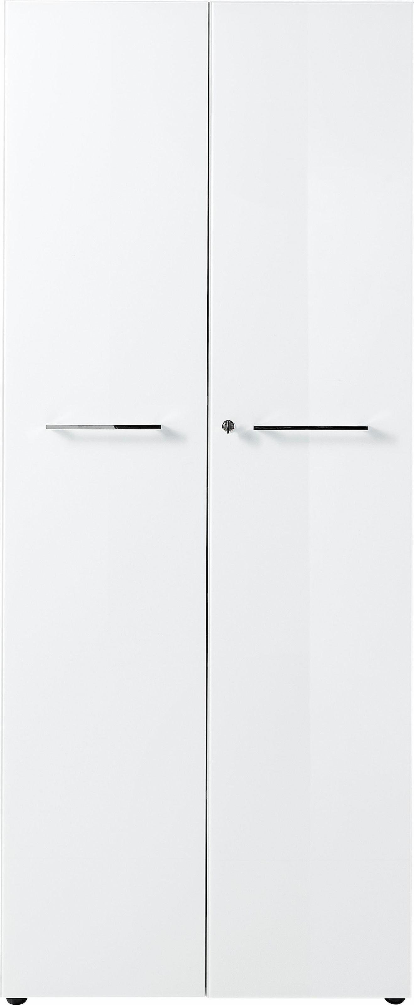 GERMANIA Aktenschrank »GW-Monteria«, (in 2 Höhen), Türen mit Glas-Auflage, abschliessbar, Breite 80 cm, Made in Germany