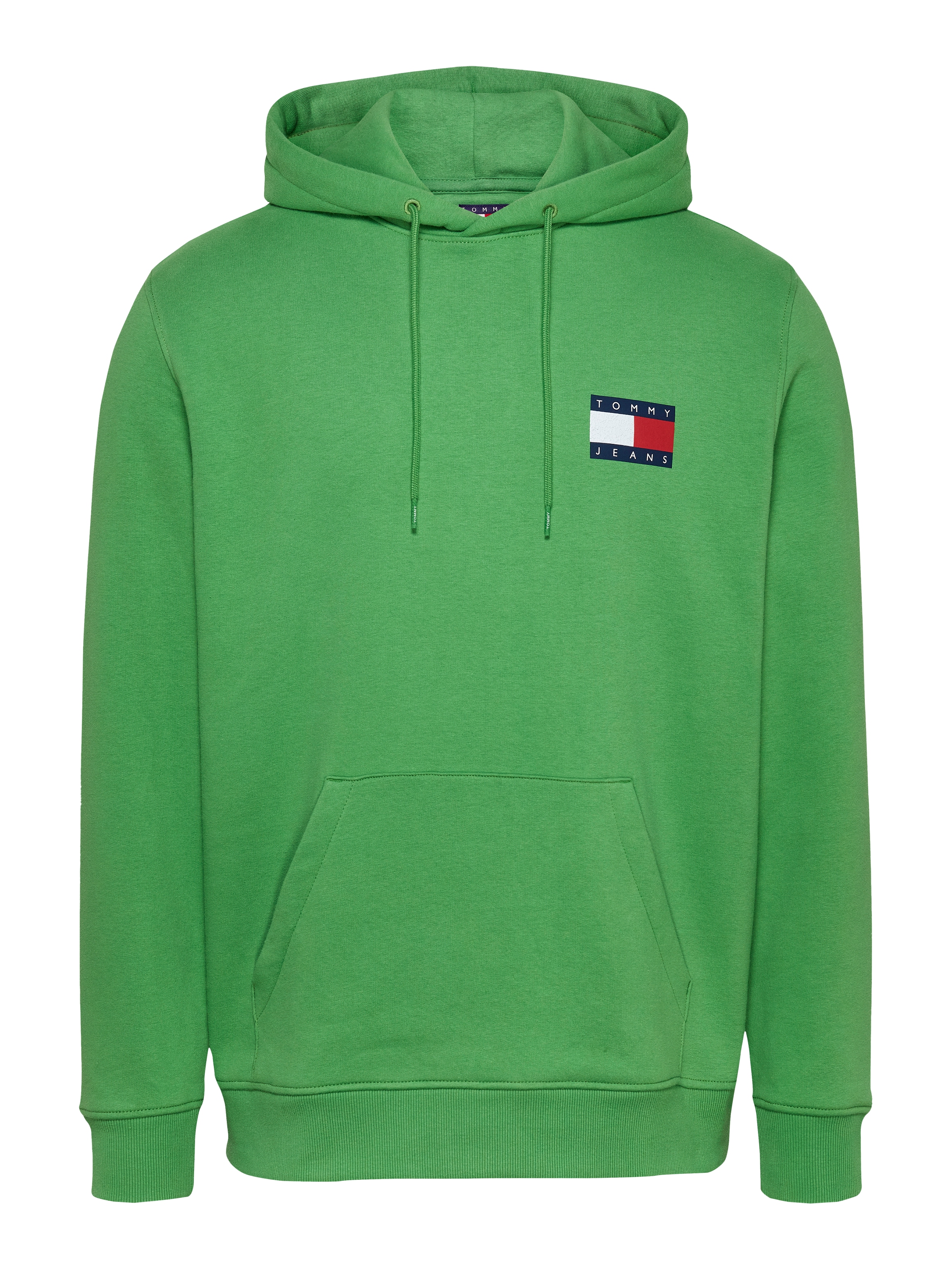 Tommy Jeans Sweatshirt »TJM REG ESSENTIAL FLAG HOOD EXT«, mit bedruckten Markenlogo auf Brusthöhe