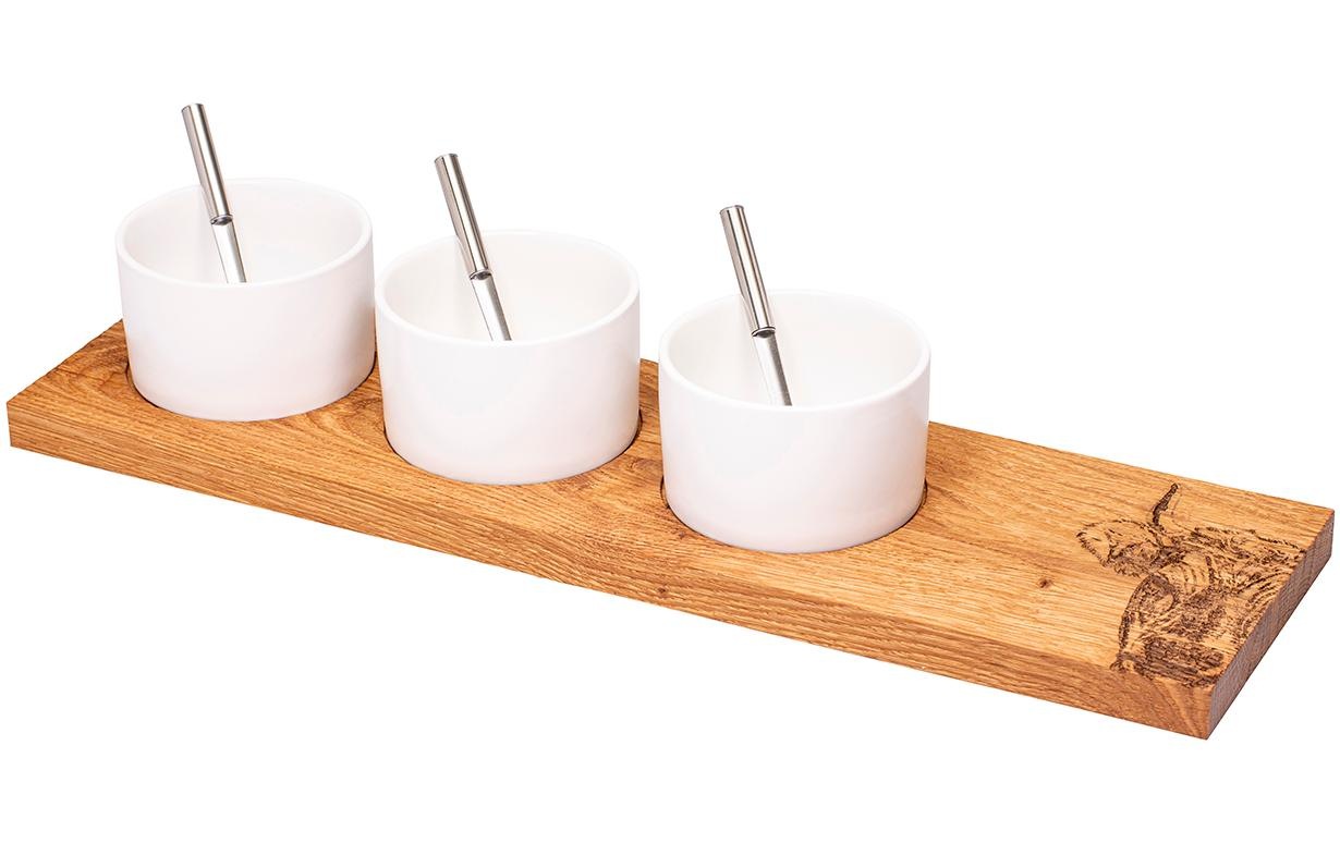 Kadastar Snackschale "Hornkuh" aus Keramik