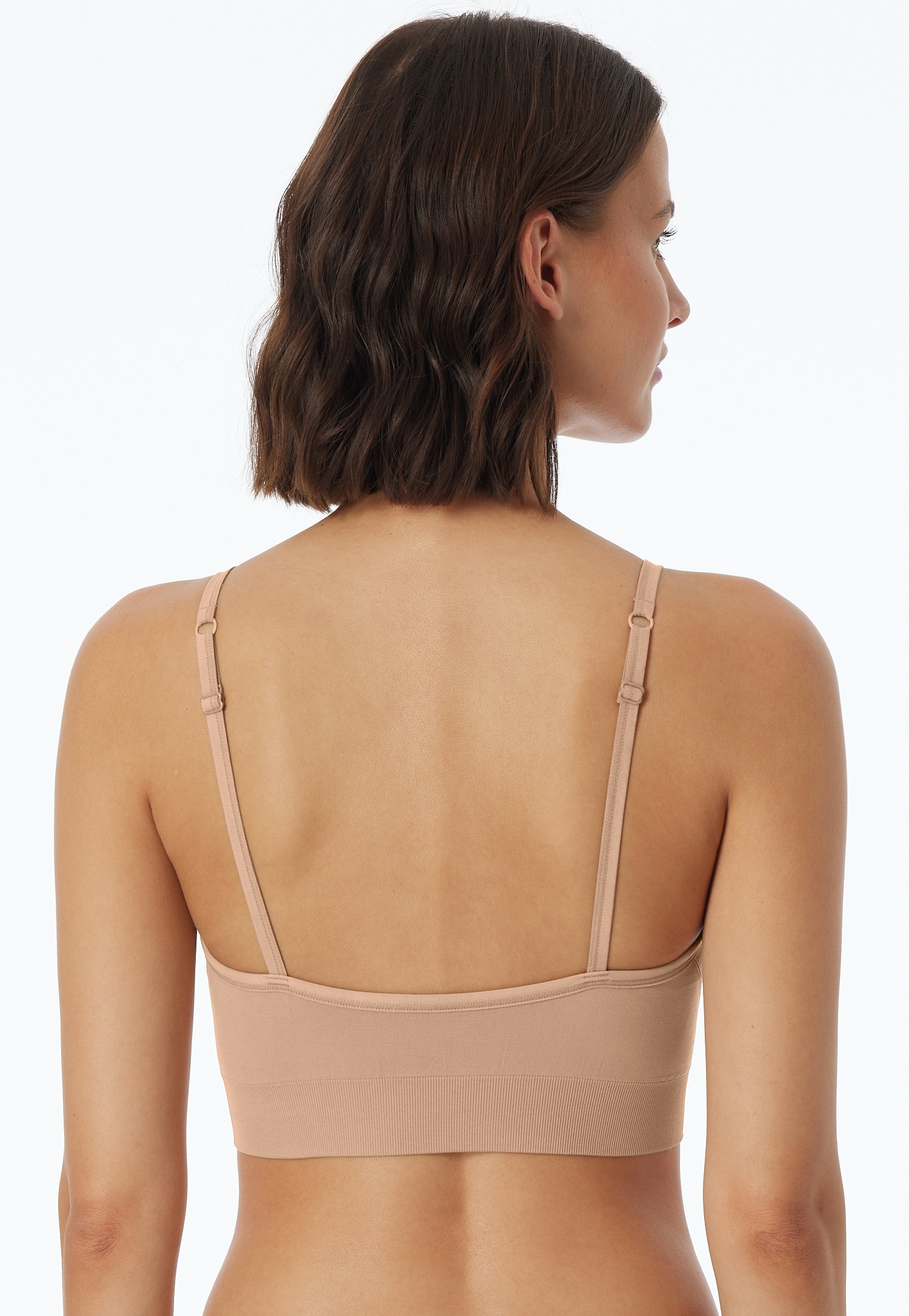 Schiesser Bustier »Casual Seamless«, ohne störende Seitennähte, herausnehmbare Pads, elastisch