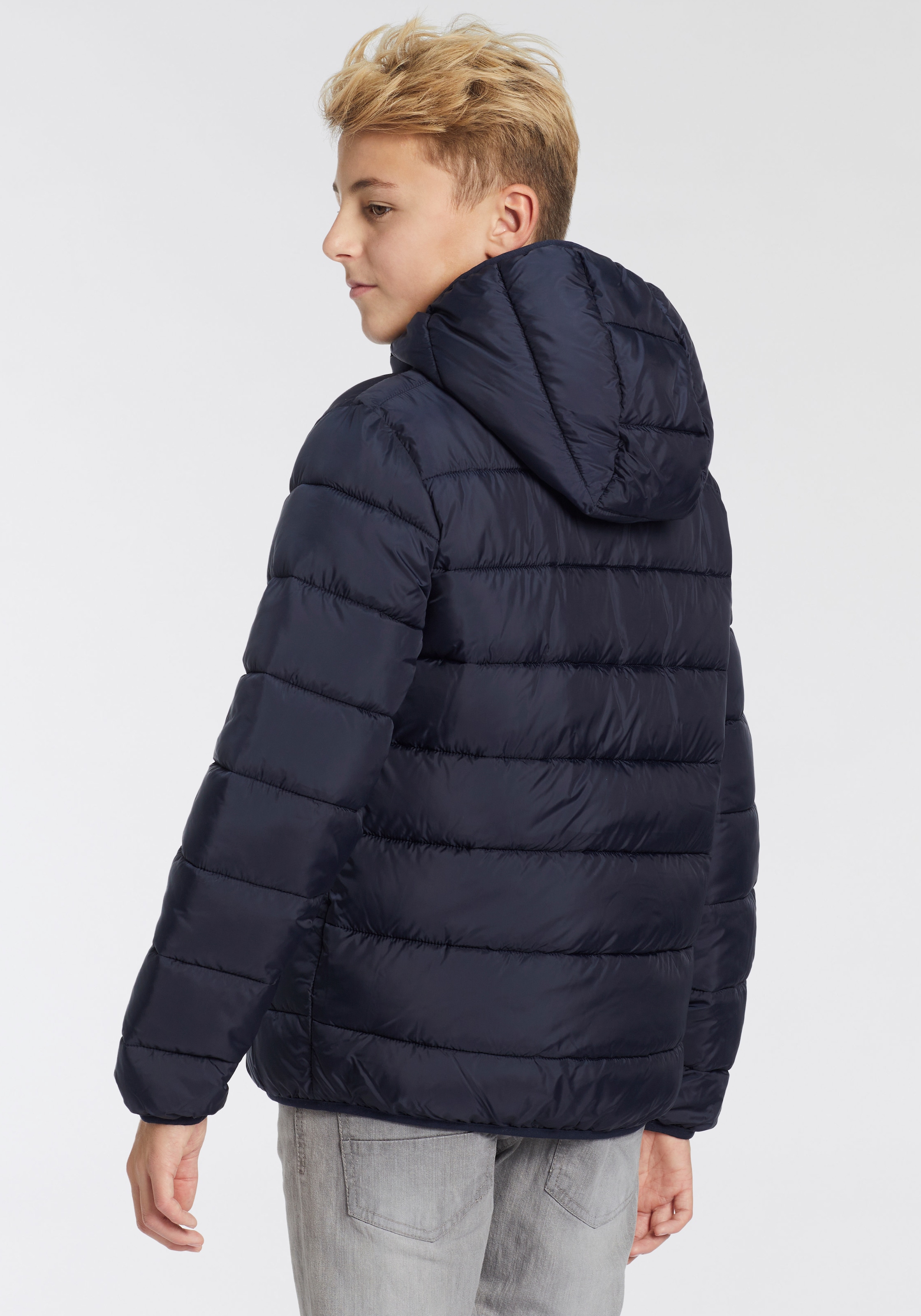 Champion Steppjacke, mit Kapuze