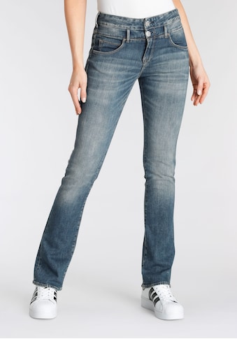 Herrlicher Bootcut-Jeans »BABY«, mit Abnähern an den Gesässtaschen kaufen