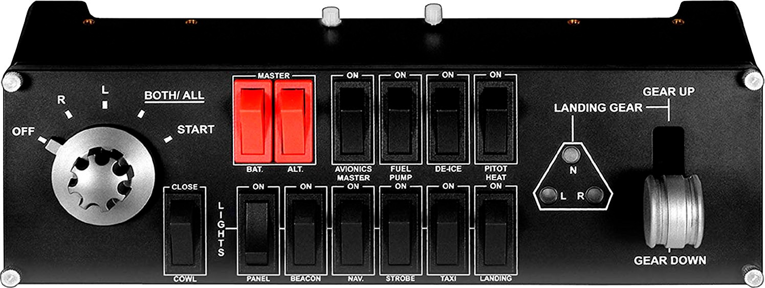 Logitech G Gaming-Adapter »Logitech G Saitek Pro Flight Switch Panel«, 1,8 cm