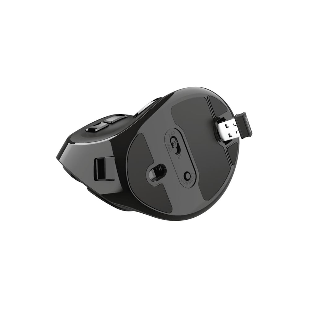 Trust ergonomische Maus »Voxx Rechar«, Bluetooth-USB