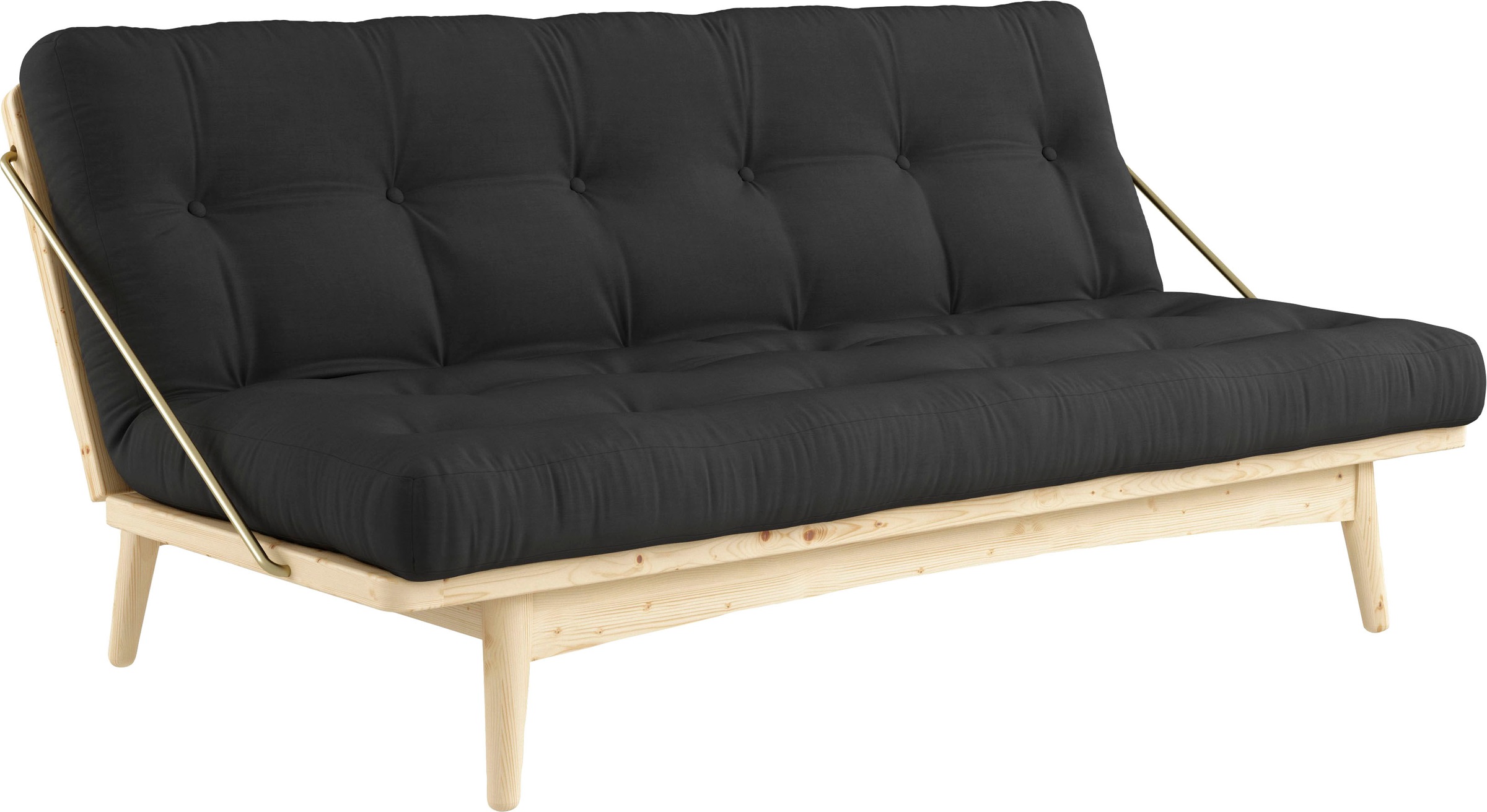 Karup Design Schlafsofa "Folk" aus massiven Kiefernholz, inkl. Futonmatratze