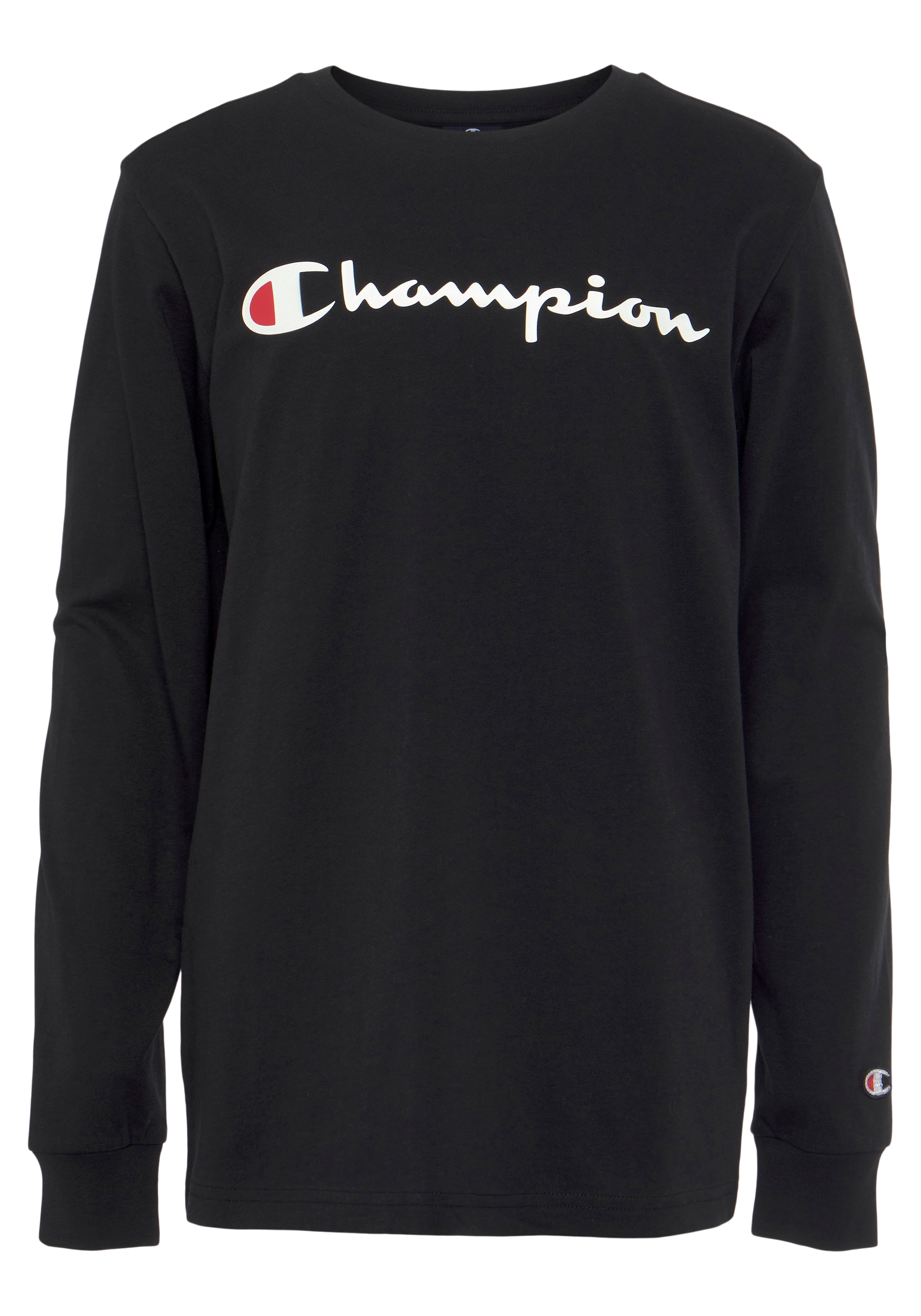 Champion Langarmshirt »Classic Long Sleeve large Logo - für Kinder«