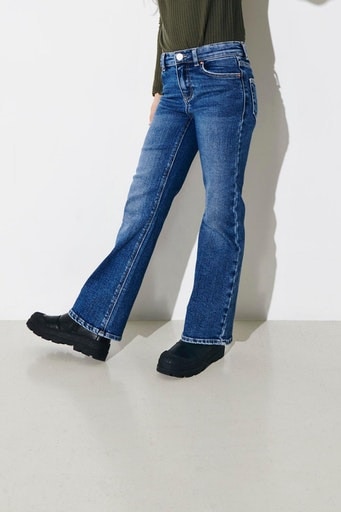 ✵ KIDS ONLY entdecken online »KOGJUICY NOOS« | Jelmoli-Versand LEG WIDE CRO557 DNM Bootcut-Jeans
