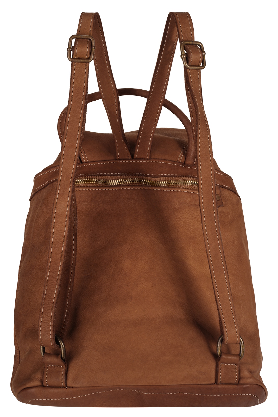 Cluty Cityrucksack, echt Leder, Made in Italy